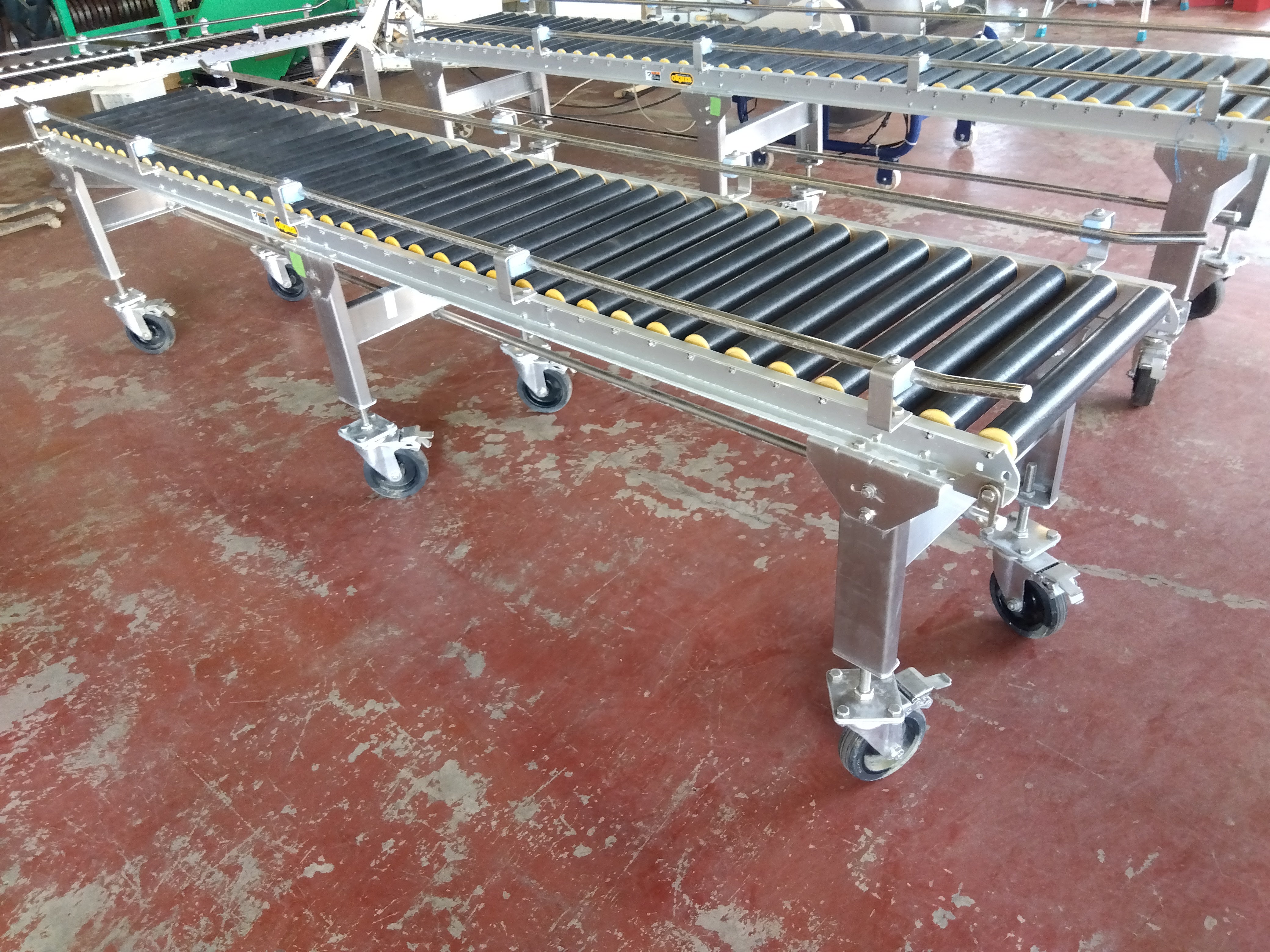 OKURA オークラ ローラーコンベア 2m 幅56cm 中古