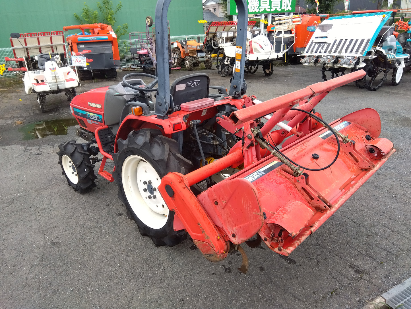 中古　ヤンマー　トラクター　AF220　20馬力