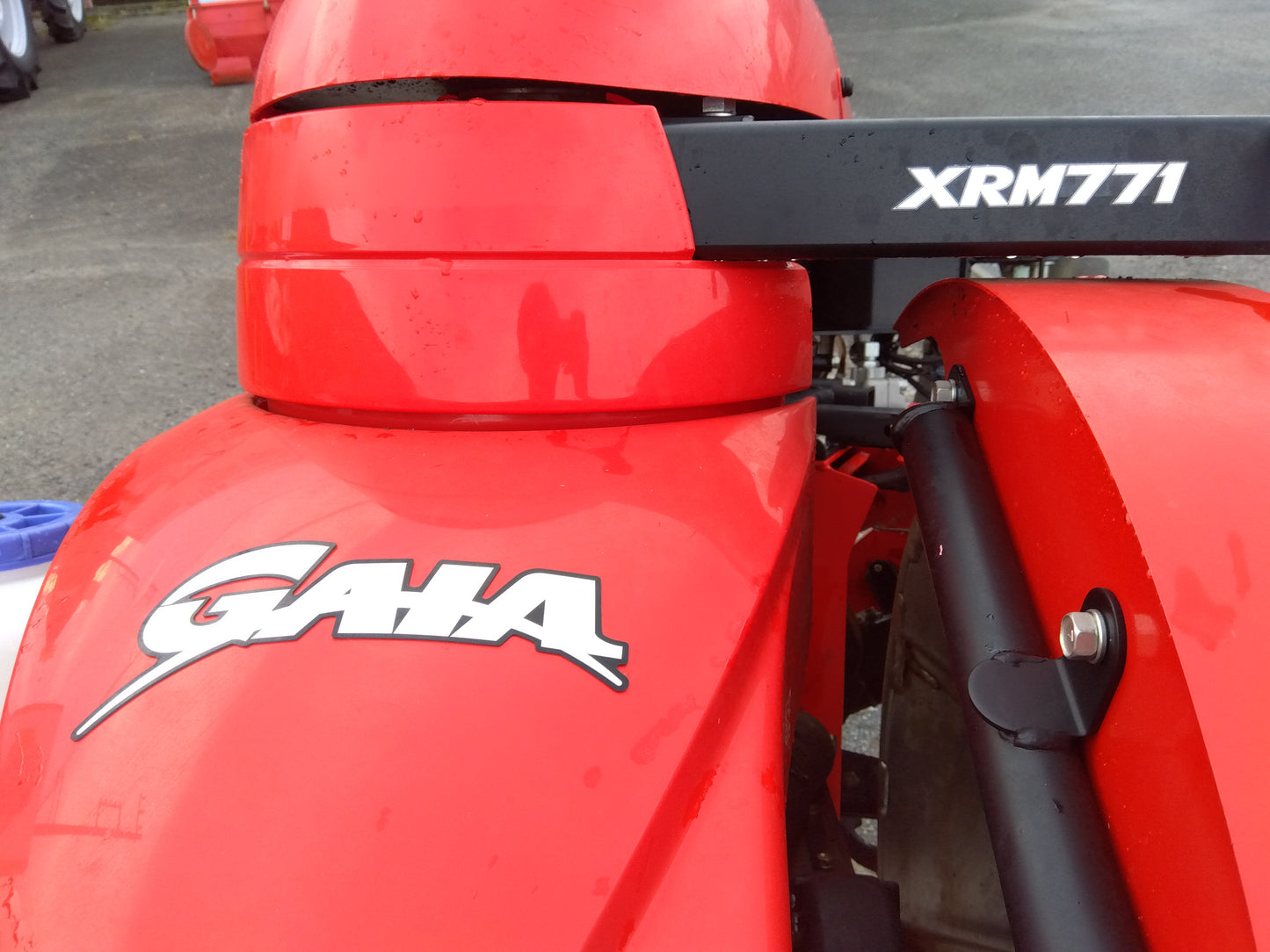 【現行機】コバシ　中古　あぜ塗機　XRM771　Sヒッチ　オプション多数