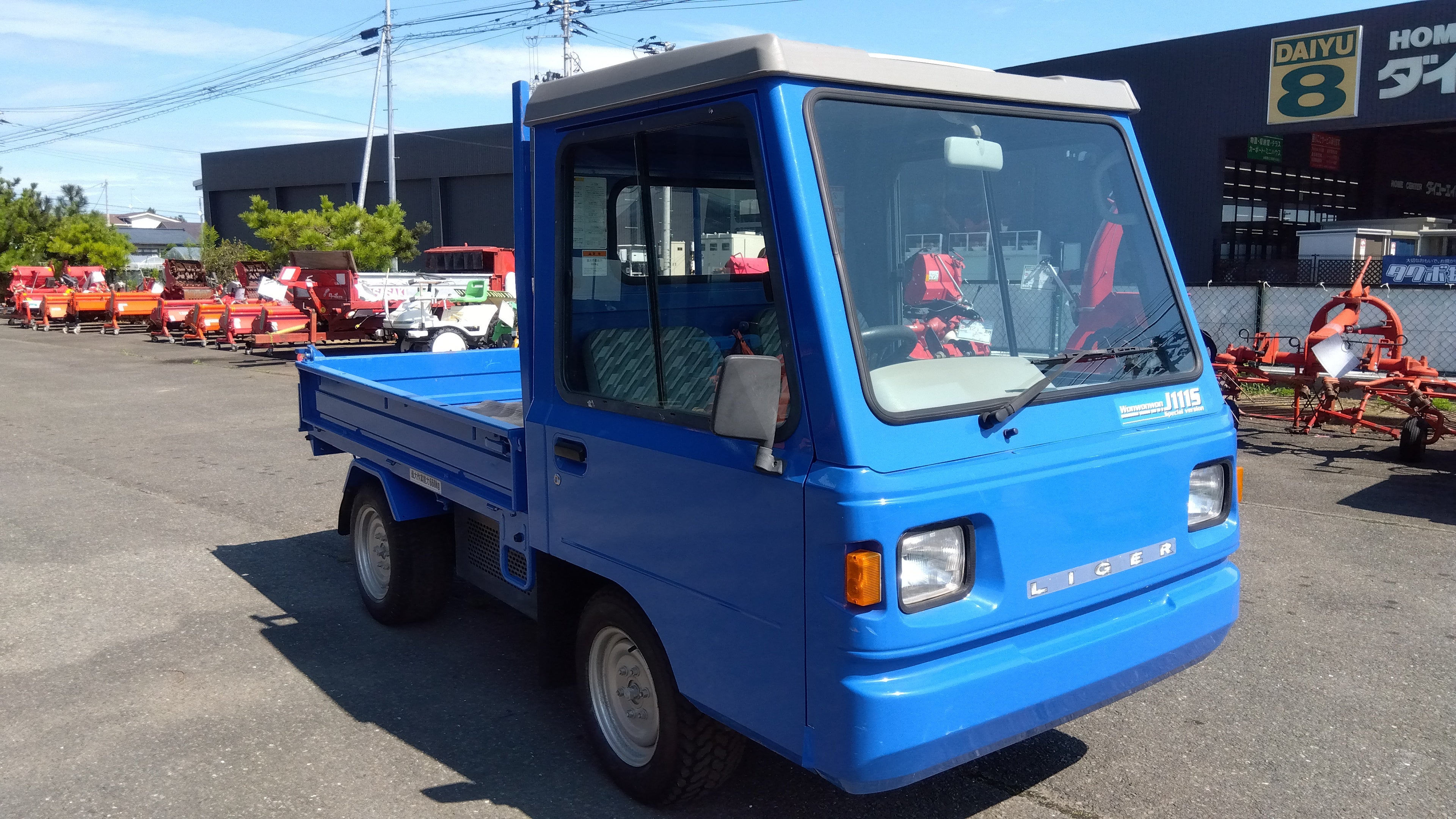 筑水キャニコム 中古 運搬車 ライガーJ111S – 農キング