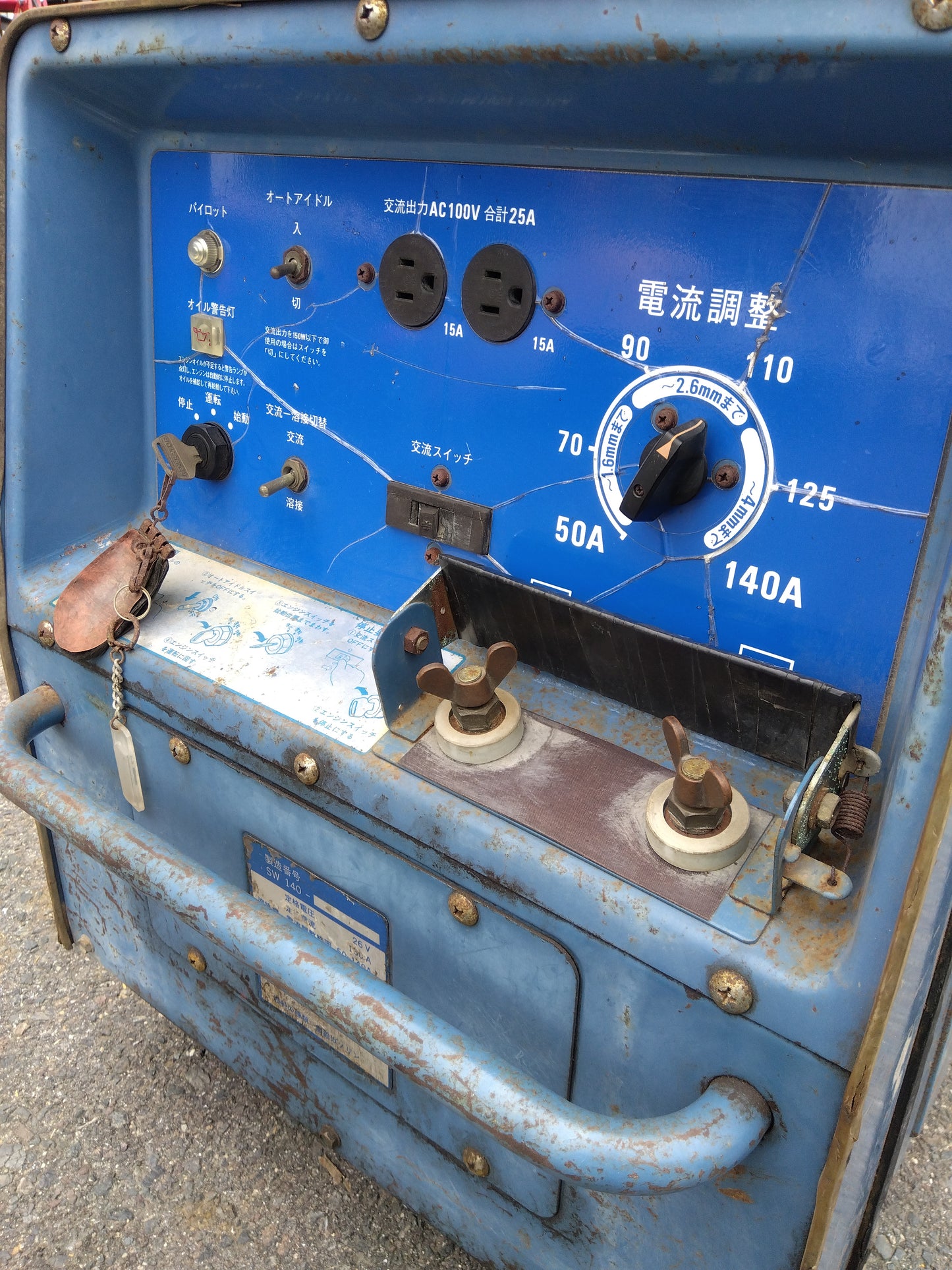 MEIHO　中古　発電溶接機　MYW-140S