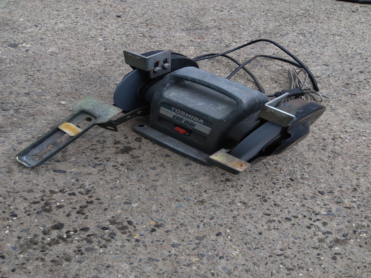 東芝 中古 卓上グラインダー CBG-150E – 農キング