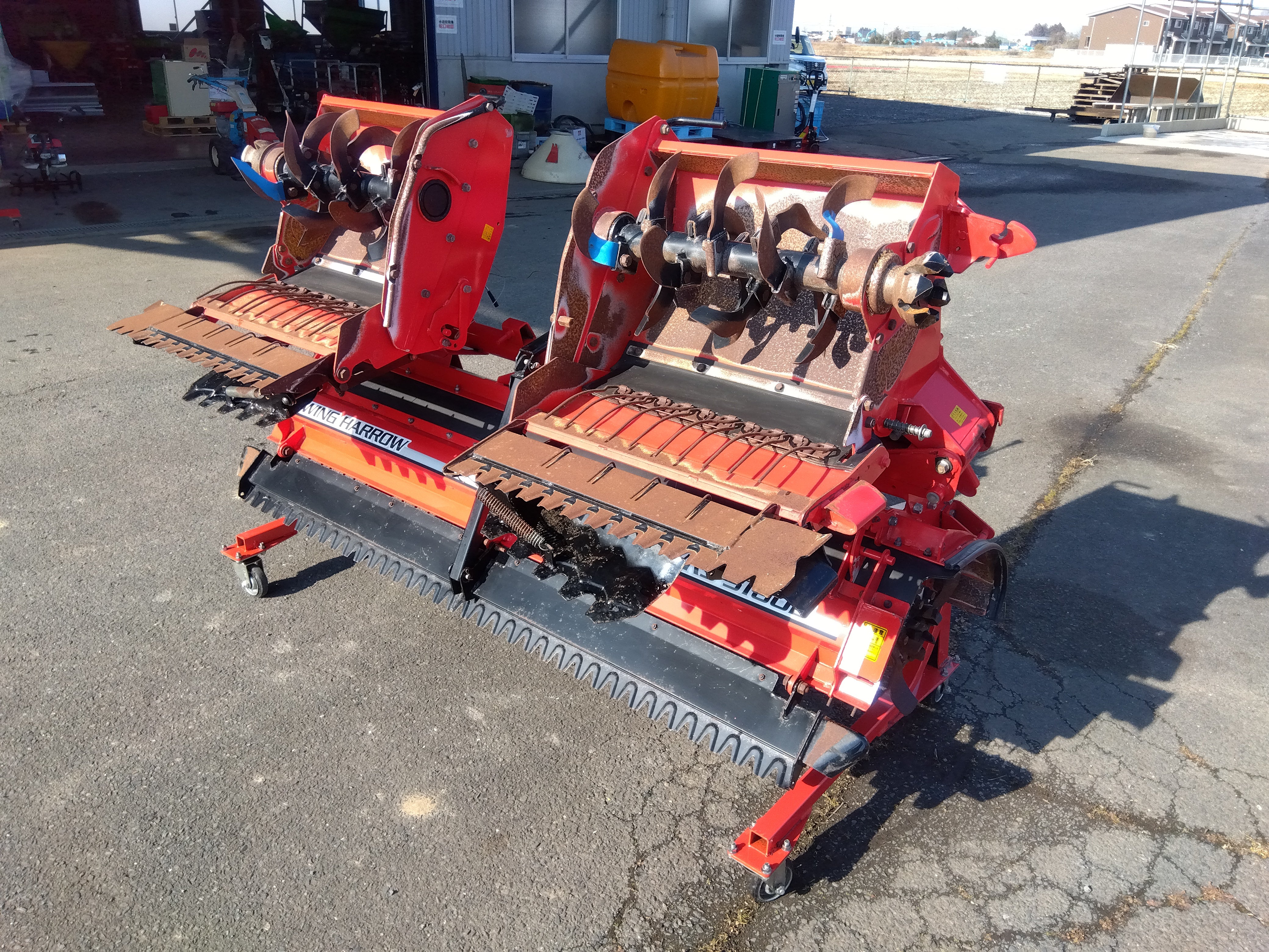 ニプロ ウィングハロー　HCS-2500B 代掻き　ハロー ウイングハロー 宮崎 ニプロ ウィングハロー HCS-2500B 代掻き ハロー ウイングハロー 宮崎