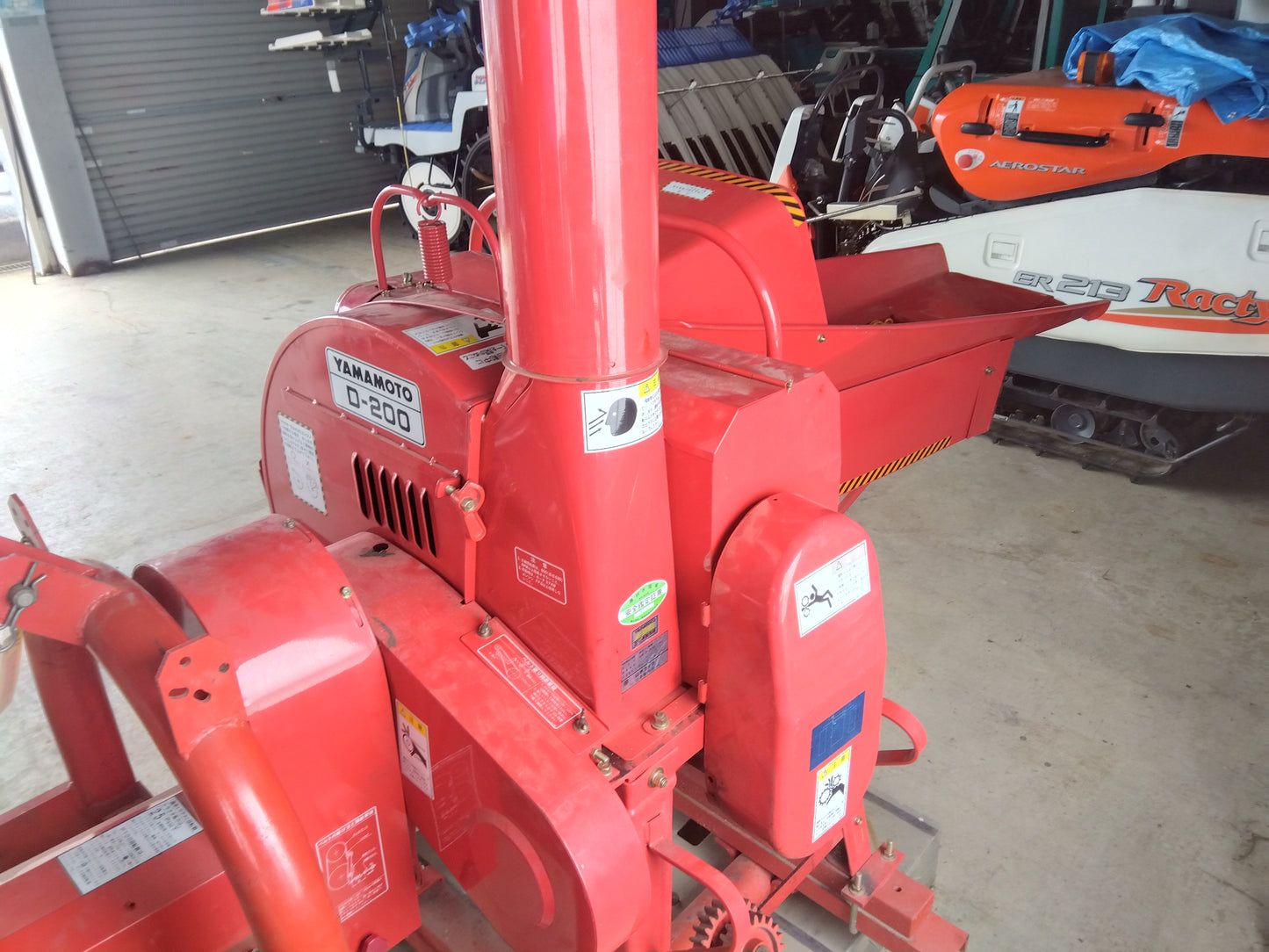 ヤマモト中古 裁断機(ホイールカッタ) D-200 (8208)