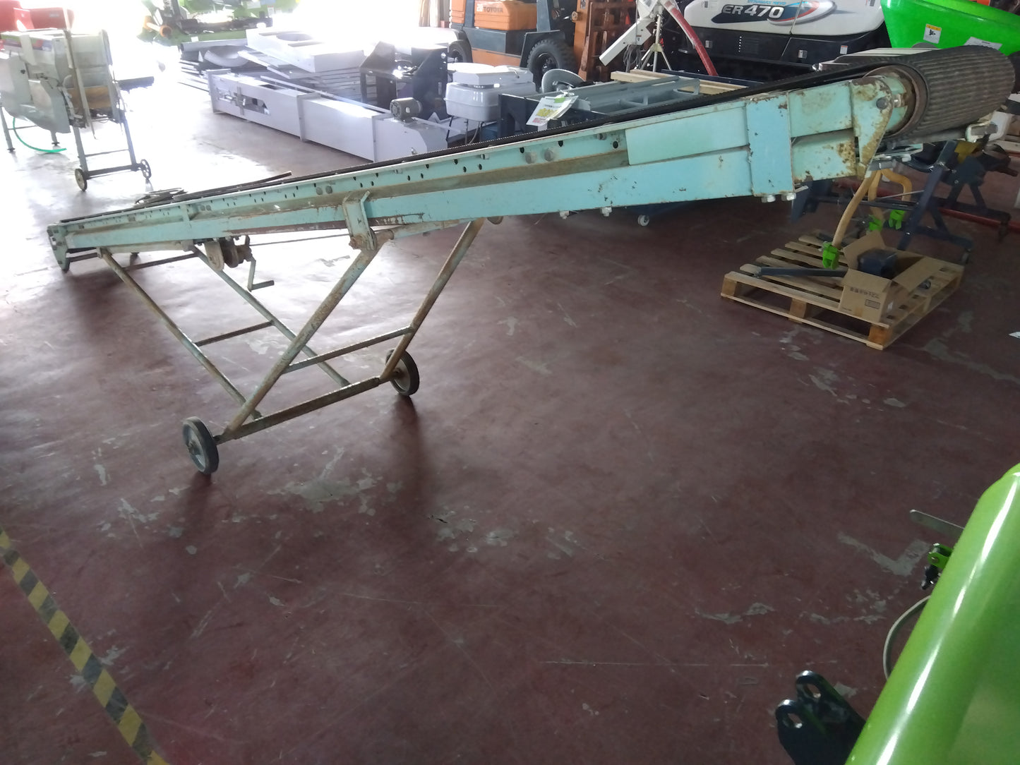 山本　中古　ベルトコンベヤー　FM24-24-45　「宮城店1815」