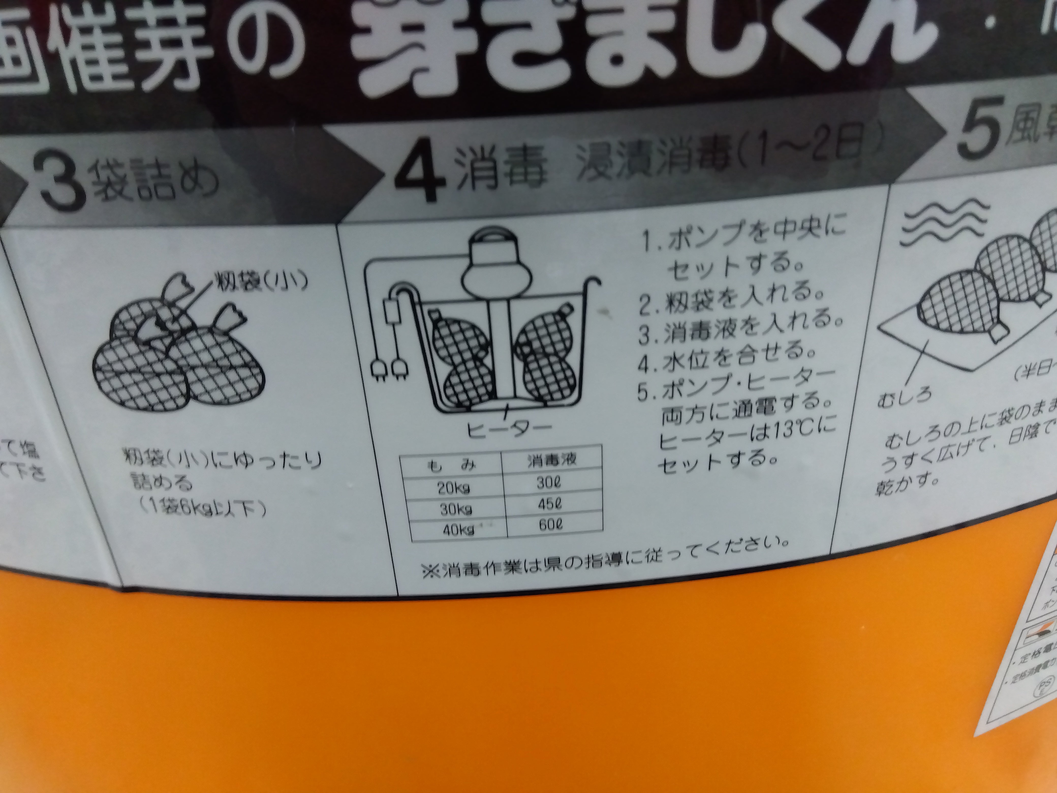 工進 中古 催芽機 SG-2-1 「山形店 8725」 – 農キング