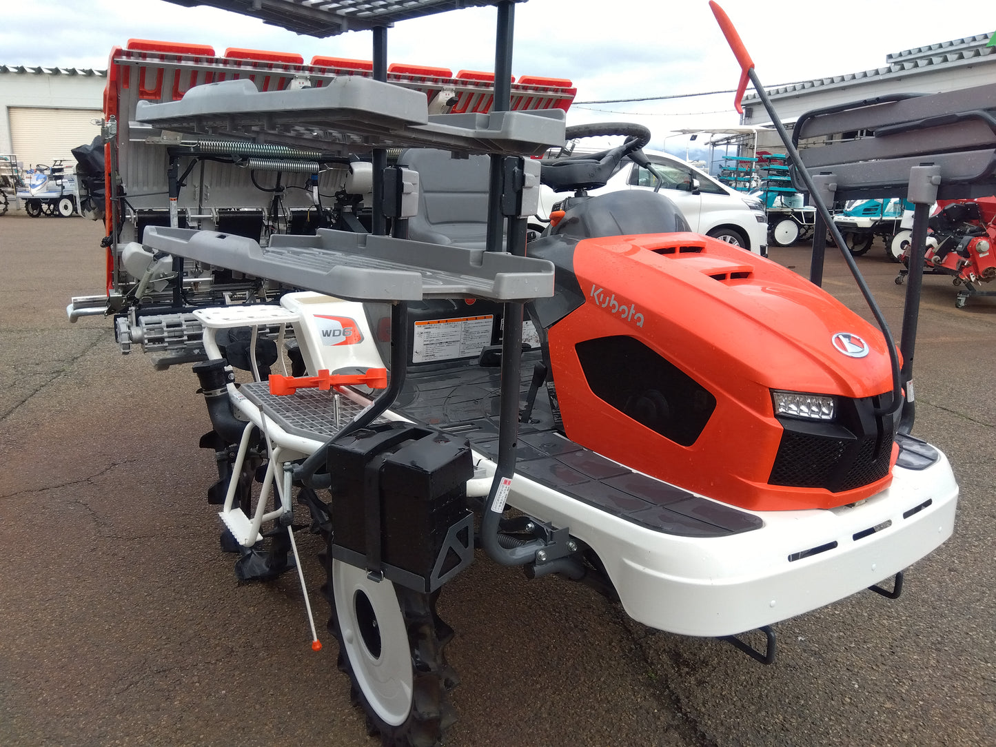 クボタ　田植機　WD6【8934】