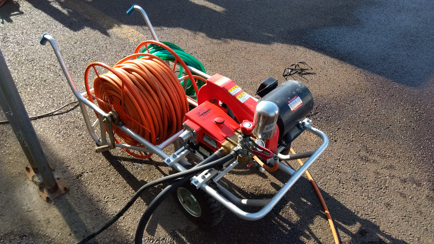 共立 セット動噴 SP351(200V電動モーターモデル)【山形店8917】