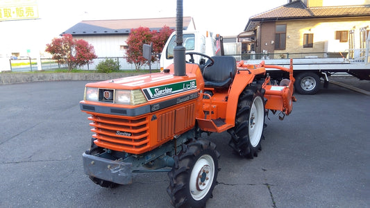 クボタ　中古　トラクター+ロータリー　L1-18D+RL1403　「宮城店2002」