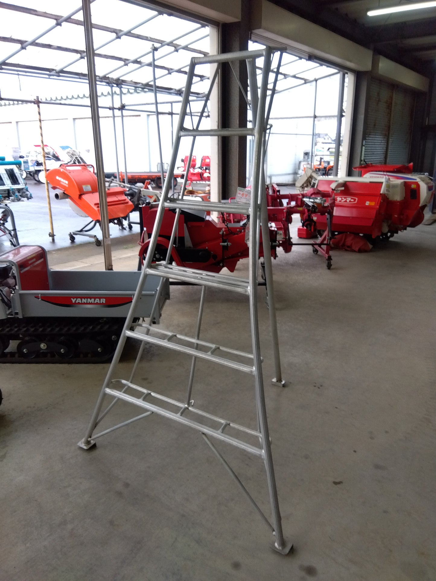 メーカー不明 中古 アルミ三脚 7尺 【山形店 8982】