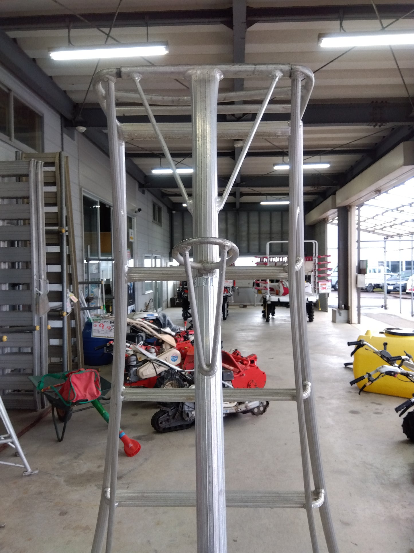 メーカー不明 中古 アルミ三脚 7尺 【山形店 8982】