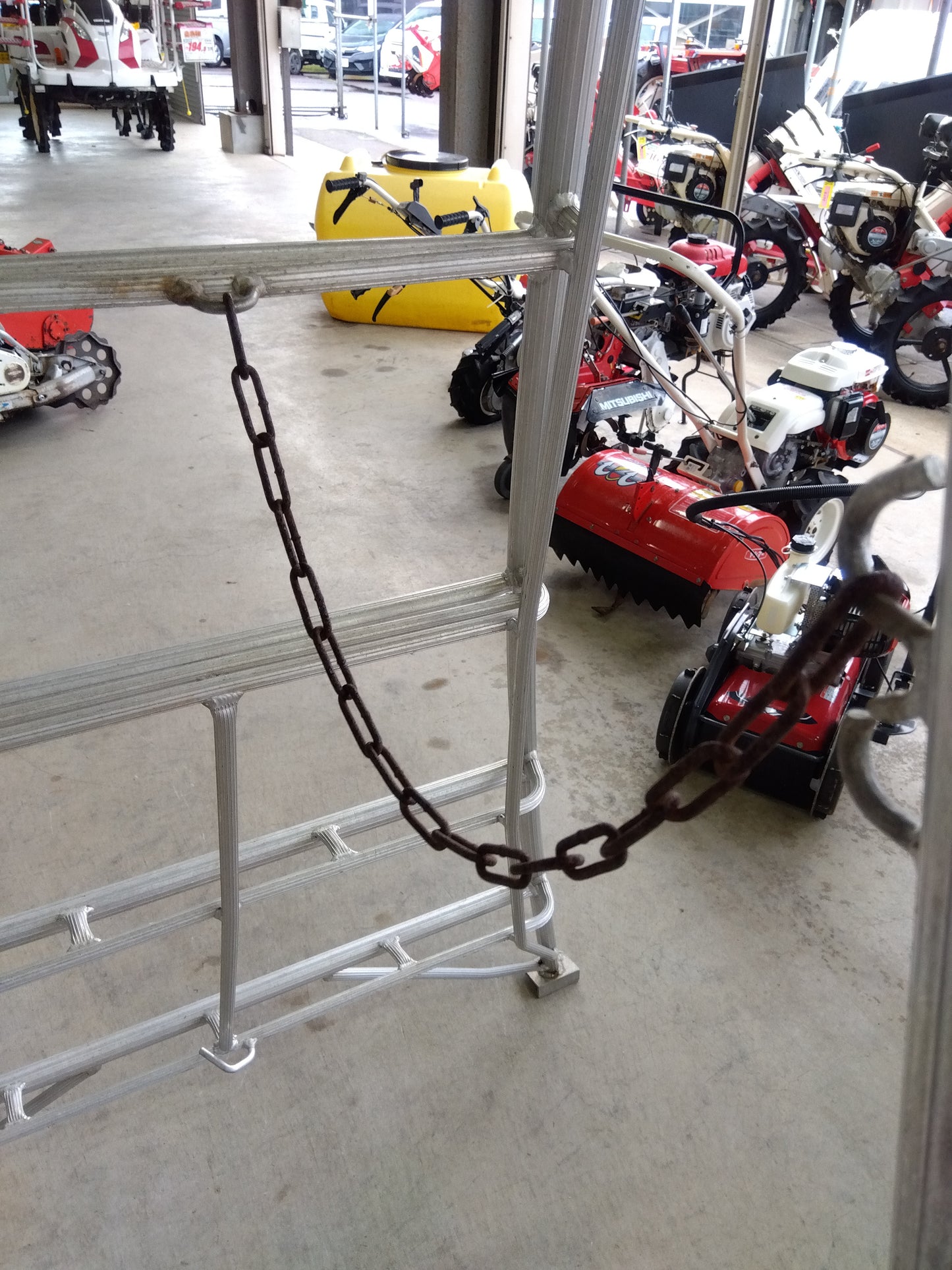 メーカー不明 中古 アルミ三脚 7尺 【山形店 8982】