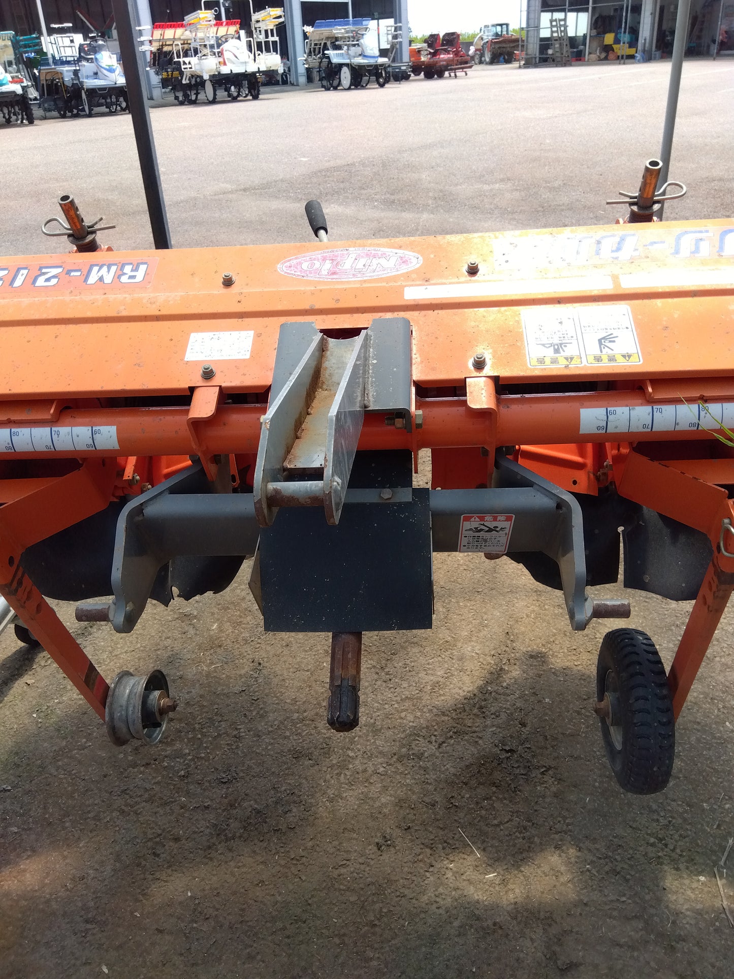 ニプロ 中古 ロータリーカルチ RM212V-B 【山形店 8940】