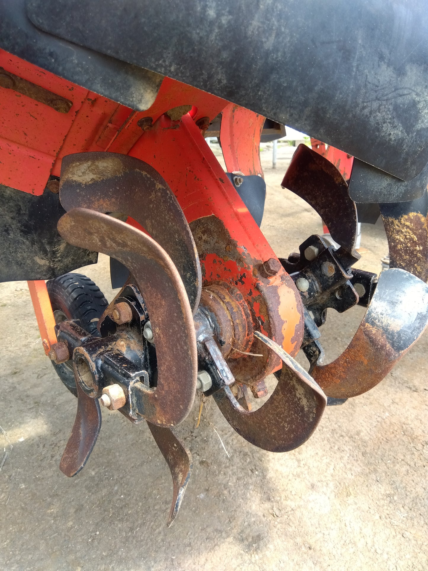 ニプロ 中古 ロータリーカルチ RM212V-B 【山形店 8940】