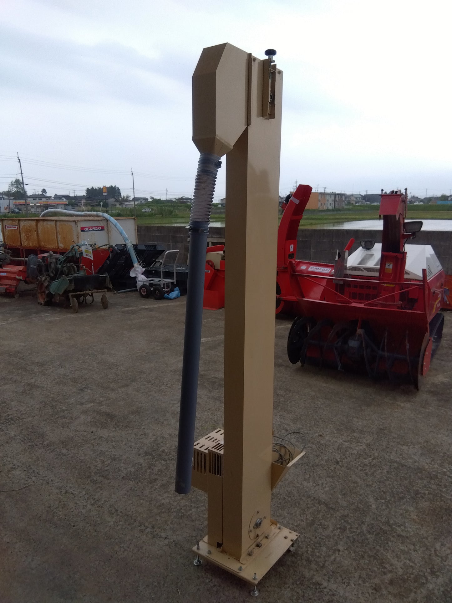 ホクエツ 中古 玄米用3吋昇降機 GS-21【山形店 8849】