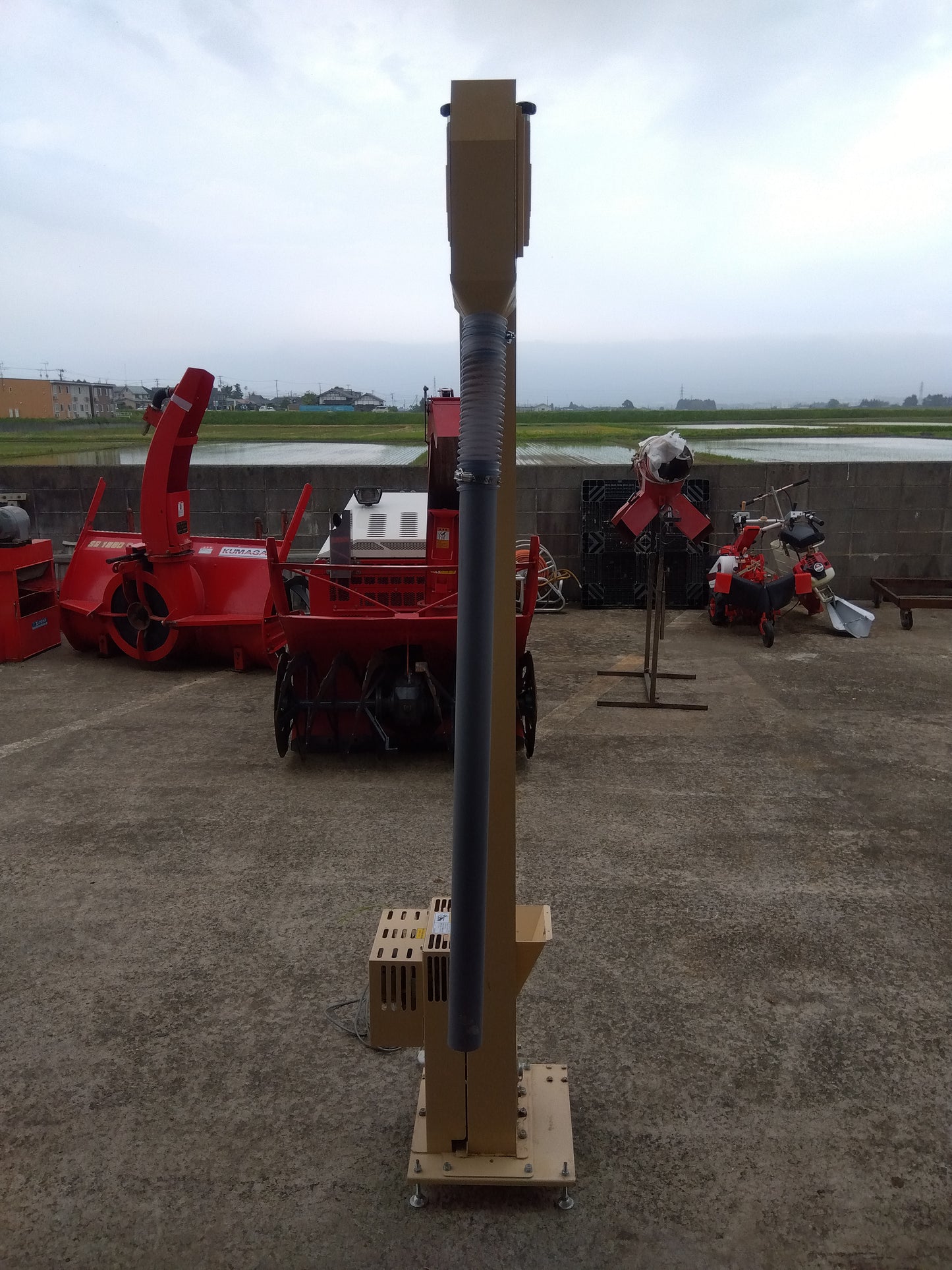 ホクエツ 中古 玄米用3吋昇降機 GS-21【山形店 8849】