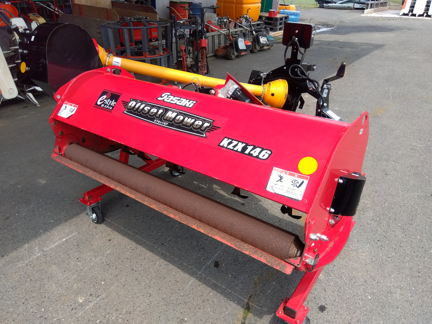 ササキ　中古　オフセットモア　KZX146D　【2069】