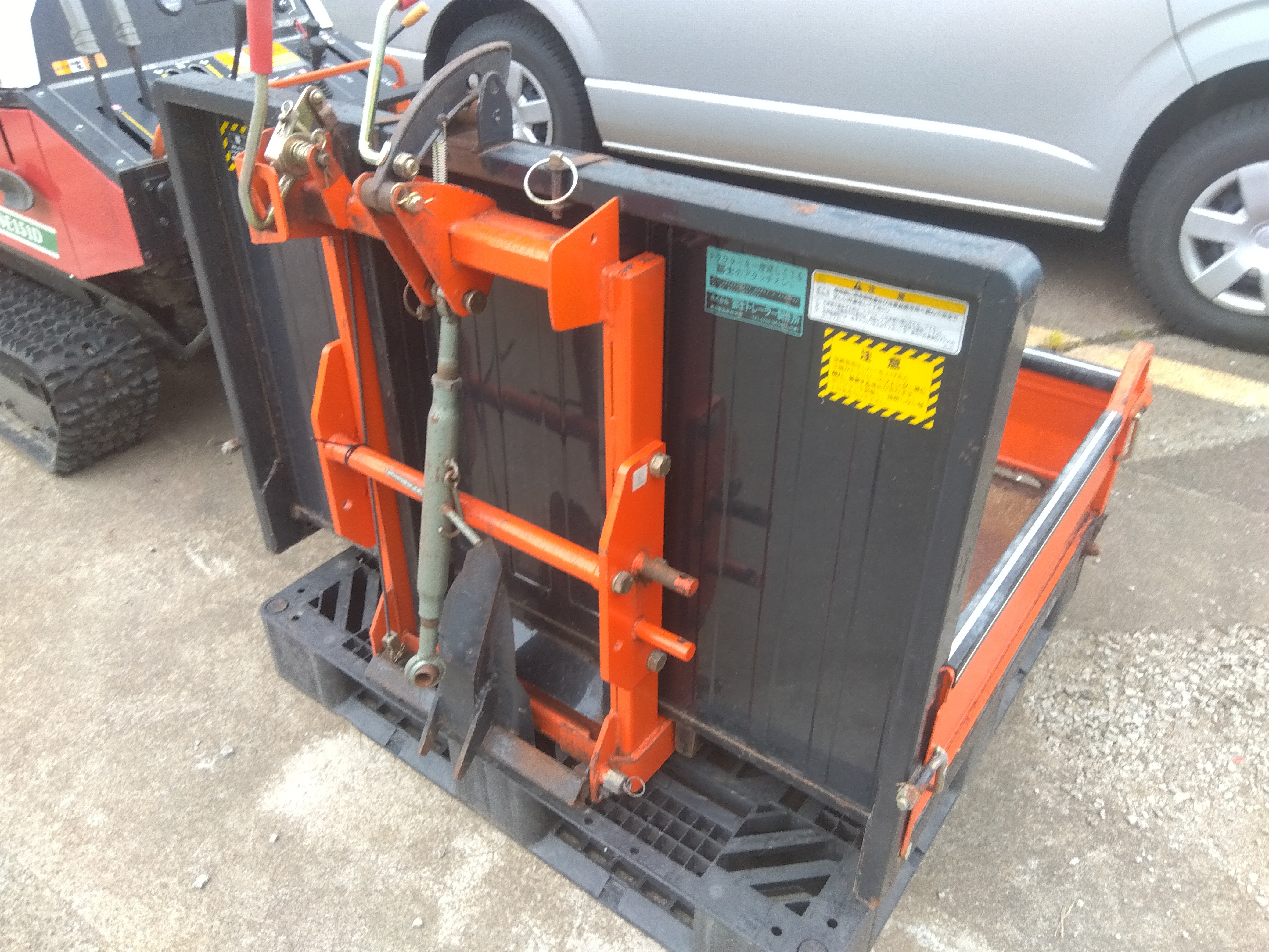 宮城 冨士 整地キャリア DC-F1200 トラクター 作業機 直装 運搬 整地