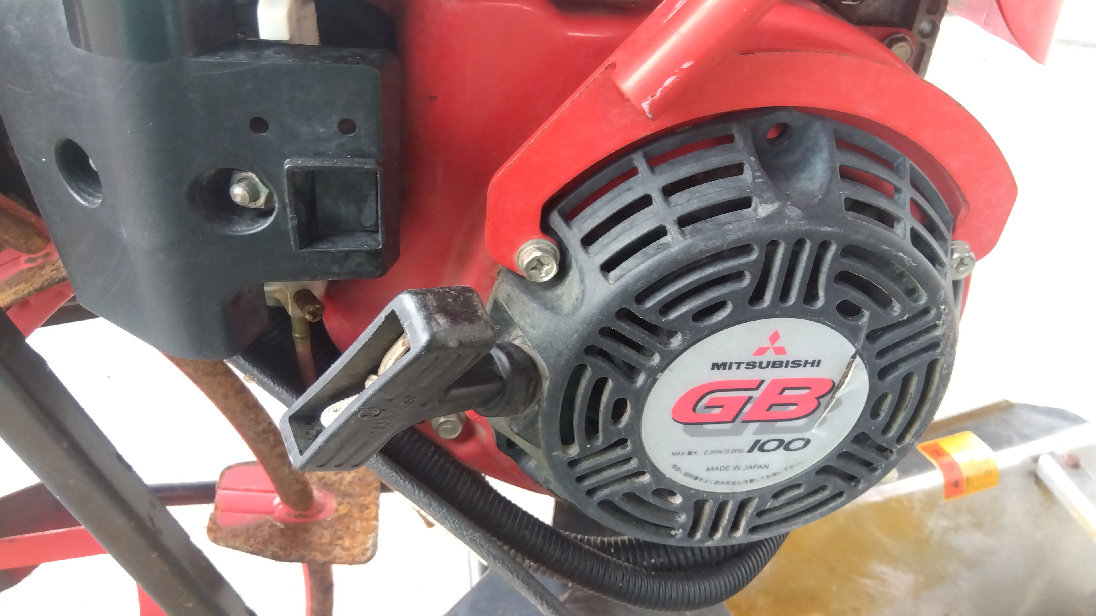 ジャンク・部品取り用】共立 中古 乗用溝切機 MKS1000R 「宮城店2183