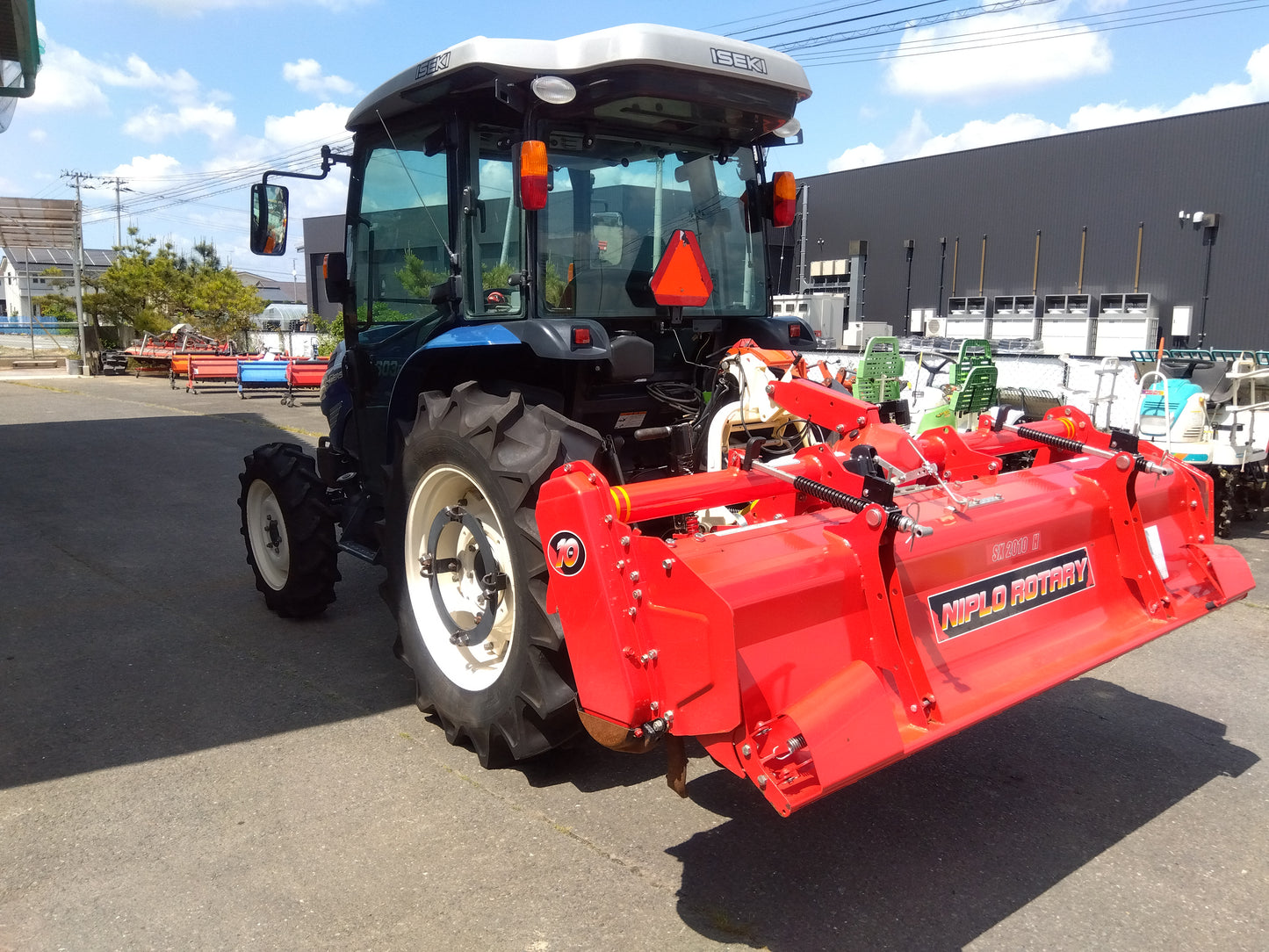 イセキ　中古　トラクターNT603FF-ESUGCY+ニプロロータリSX2010H「宮城店2072・2068」