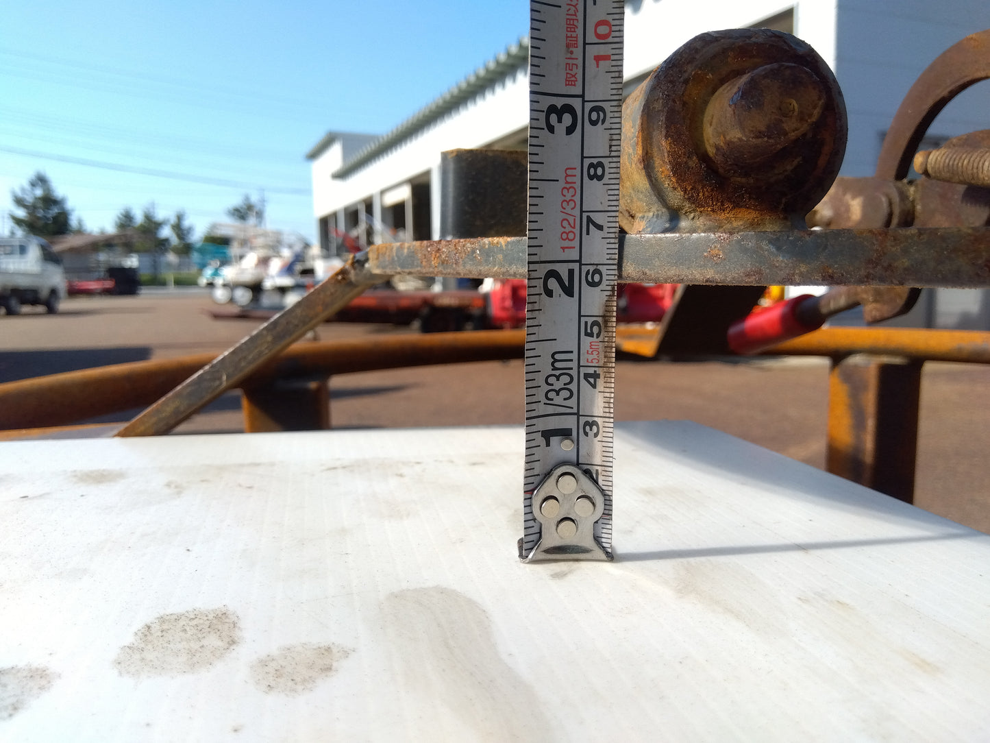 冨士トレーラー　カゴ車輪（9063）