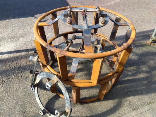 冨士トレーラー　カゴ車輪（9063）