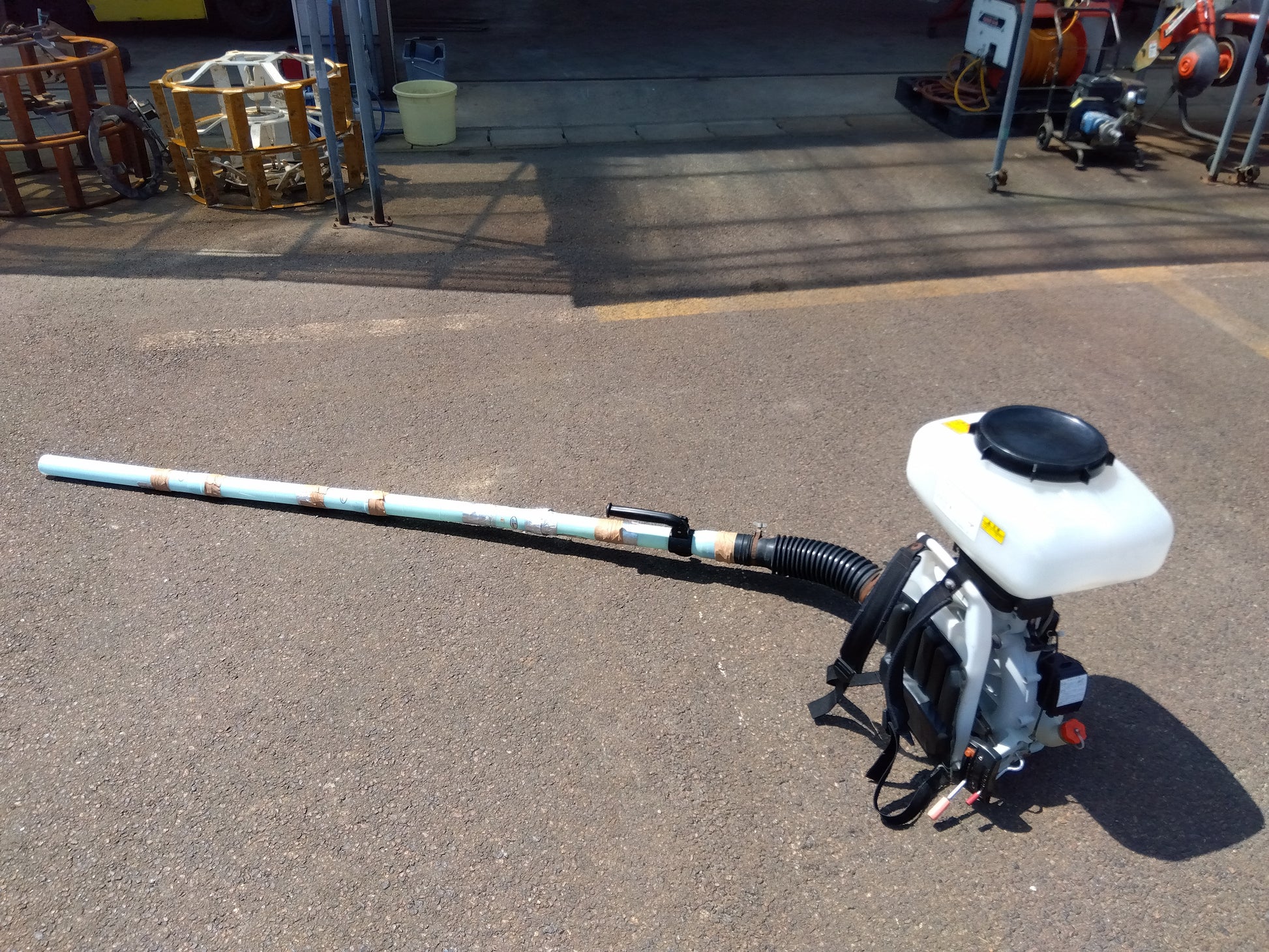 共立 背負式動力散布機 DMC600+ホース付き【山形店】 – 農キング