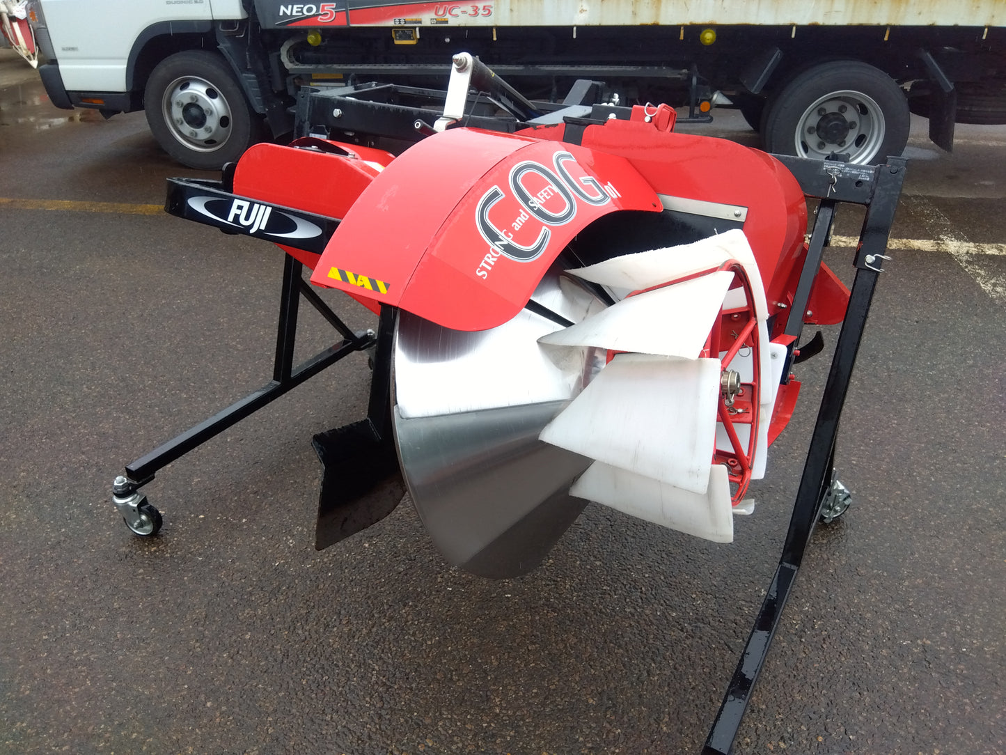 冨士トレーラー　畦塗機　COG01【9097】