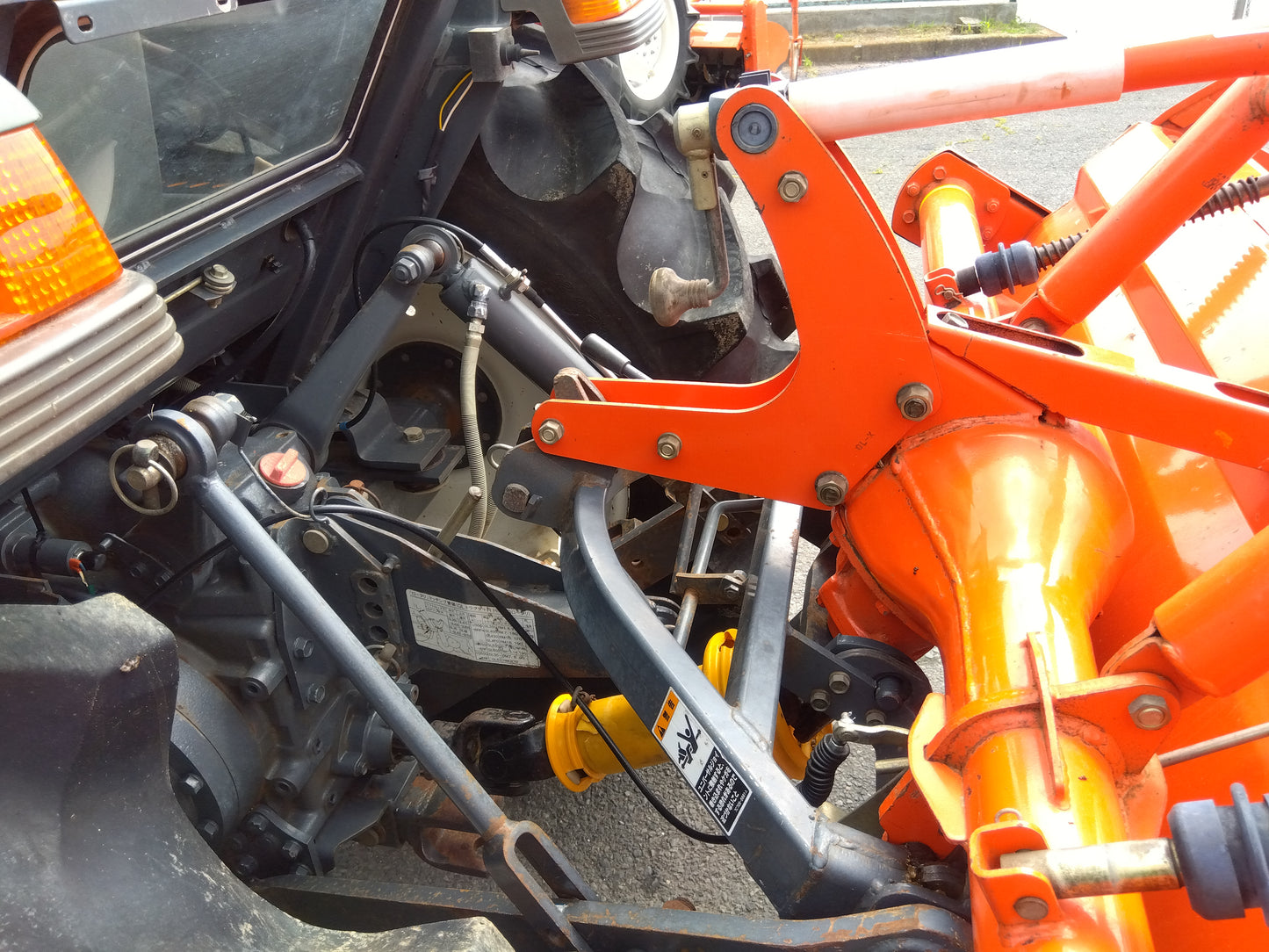 クボタ　中古　トラクターGL350+ロータリー+ローダー　『宮城店2140』