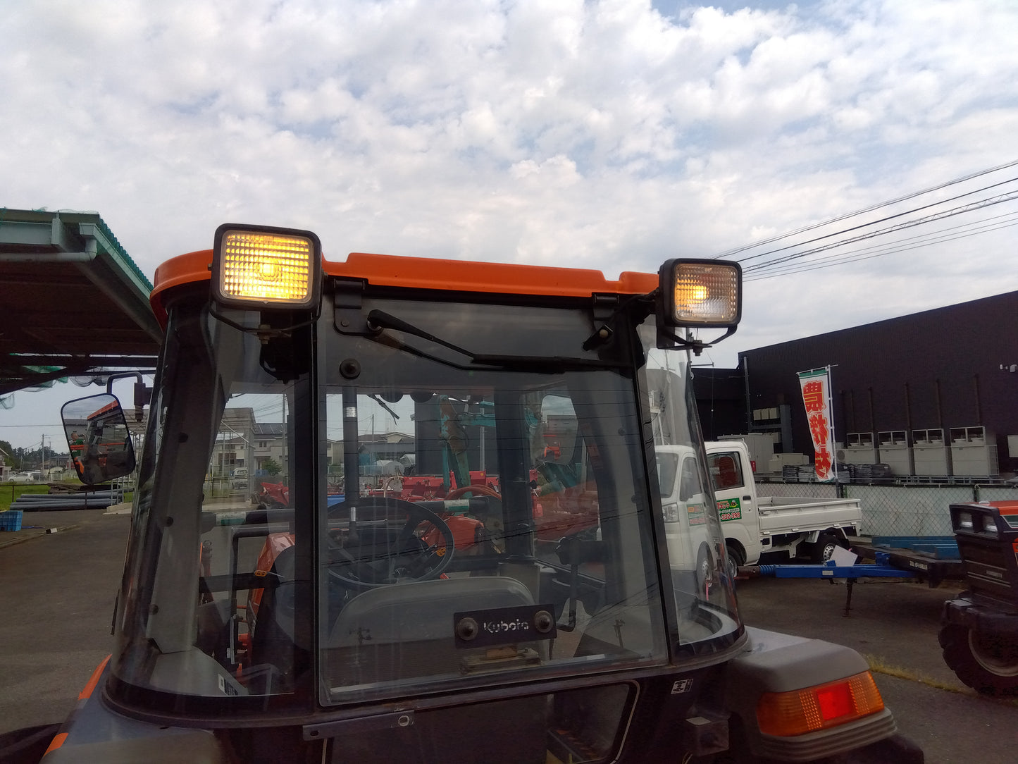 クボタ　中古　トラクターGL350+ロータリー+ローダー　『宮城店2140』