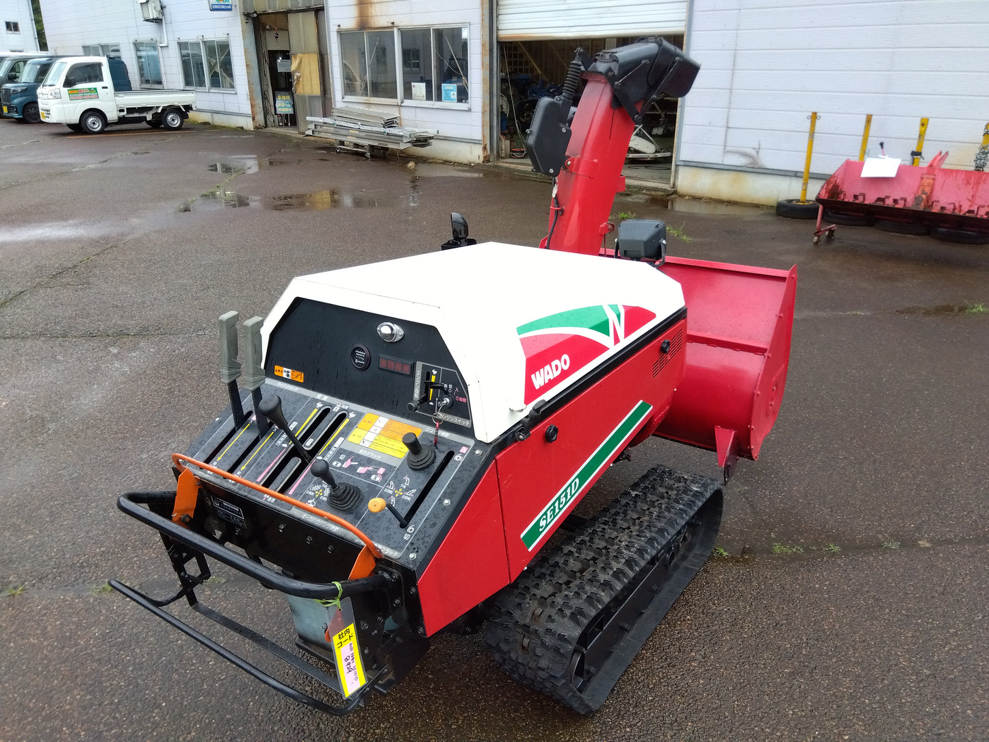 【要修理品】和同 ディーゼル除雪機 SE151D【山形店8929】