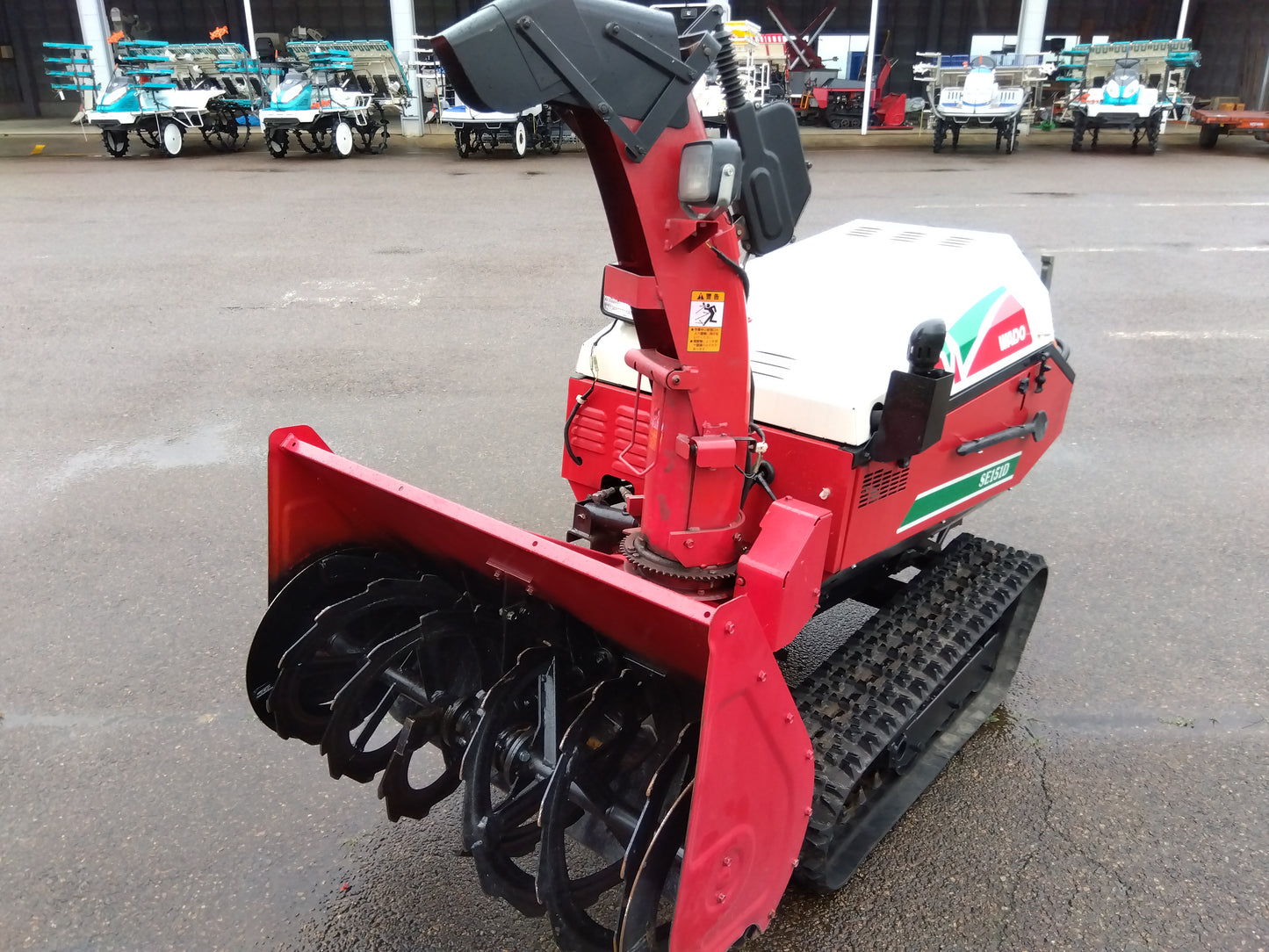 【要修理品】和同 ディーゼル除雪機 SE151D【山形店8929】