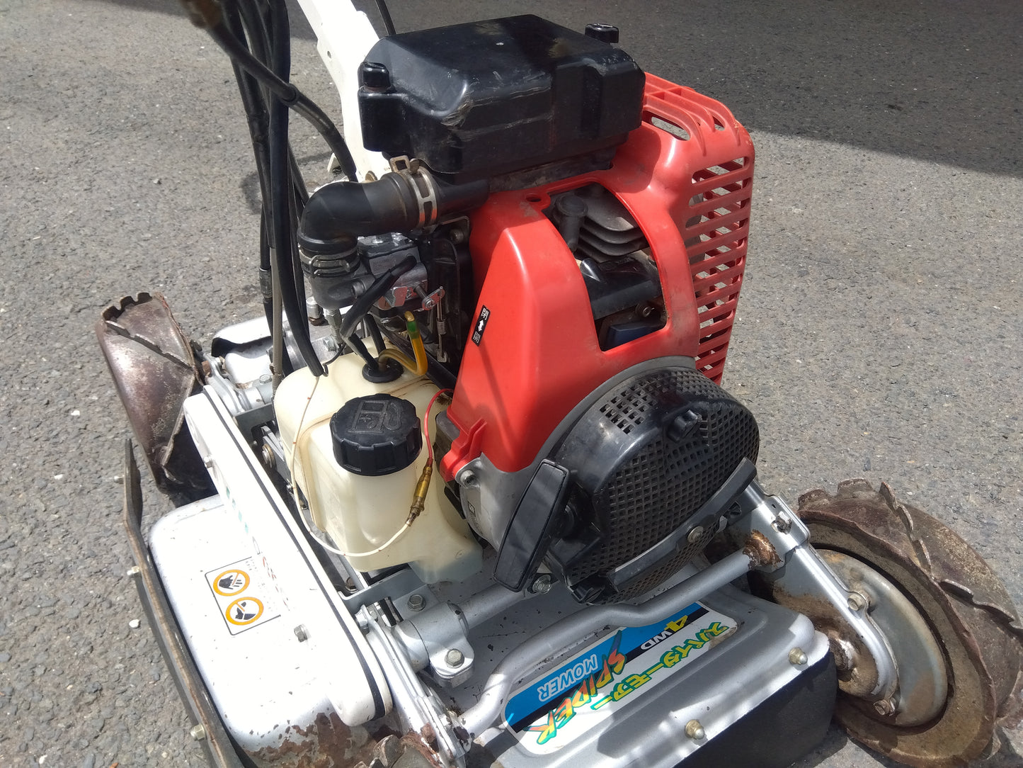 オーレック　中古　スパイダーモア　SP851A　【2057】　ジャンク品