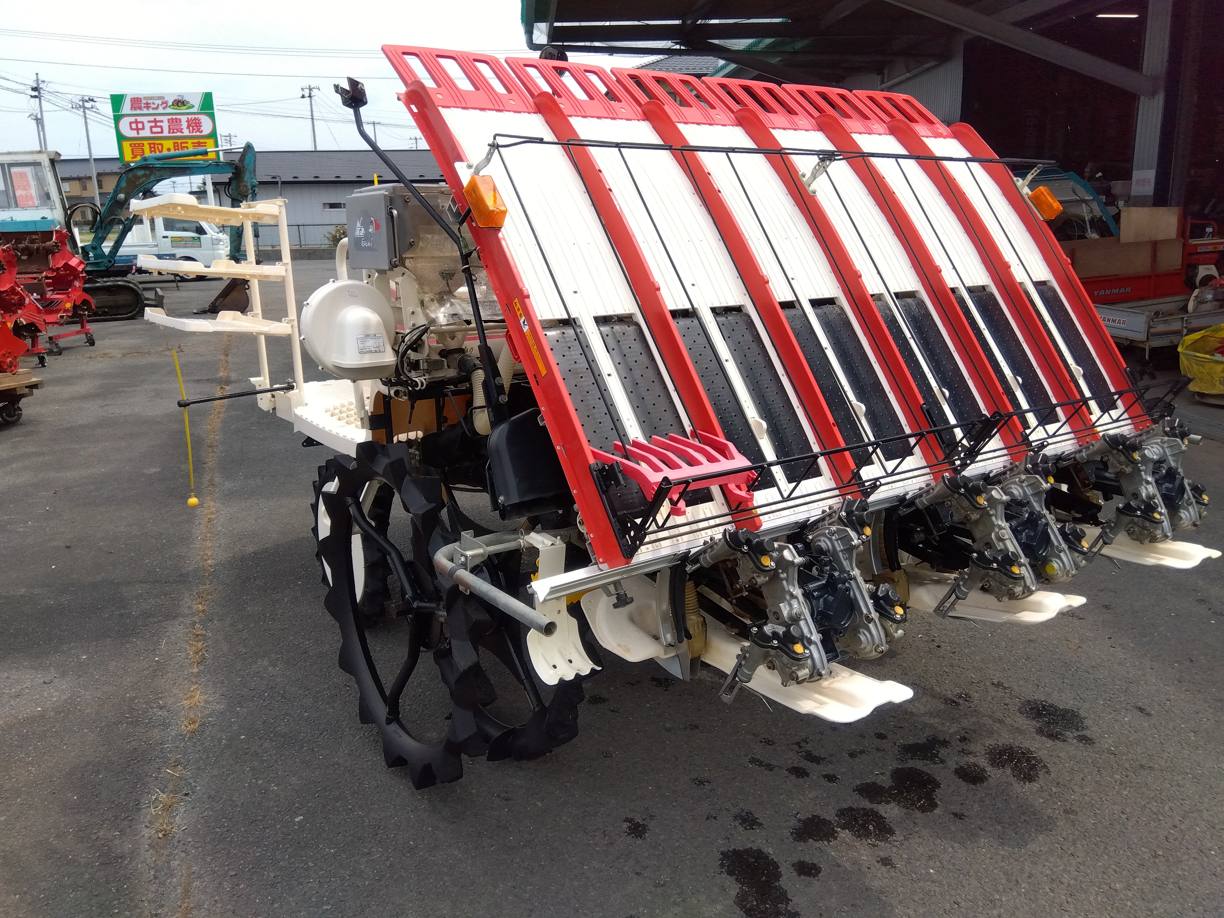保管場所の都合で値引き】ヤンマー田植機 RG6X HMT無段変速 ディーゼル 保管場所の都合で値引き】ヤンマー田植機 RG6X HMT無段変速 ディーゼル