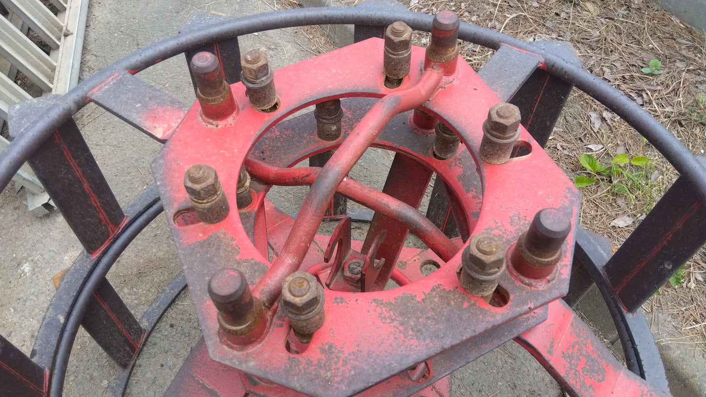 メーカー不明　中古　カゴ車輪　「宮城店2156」