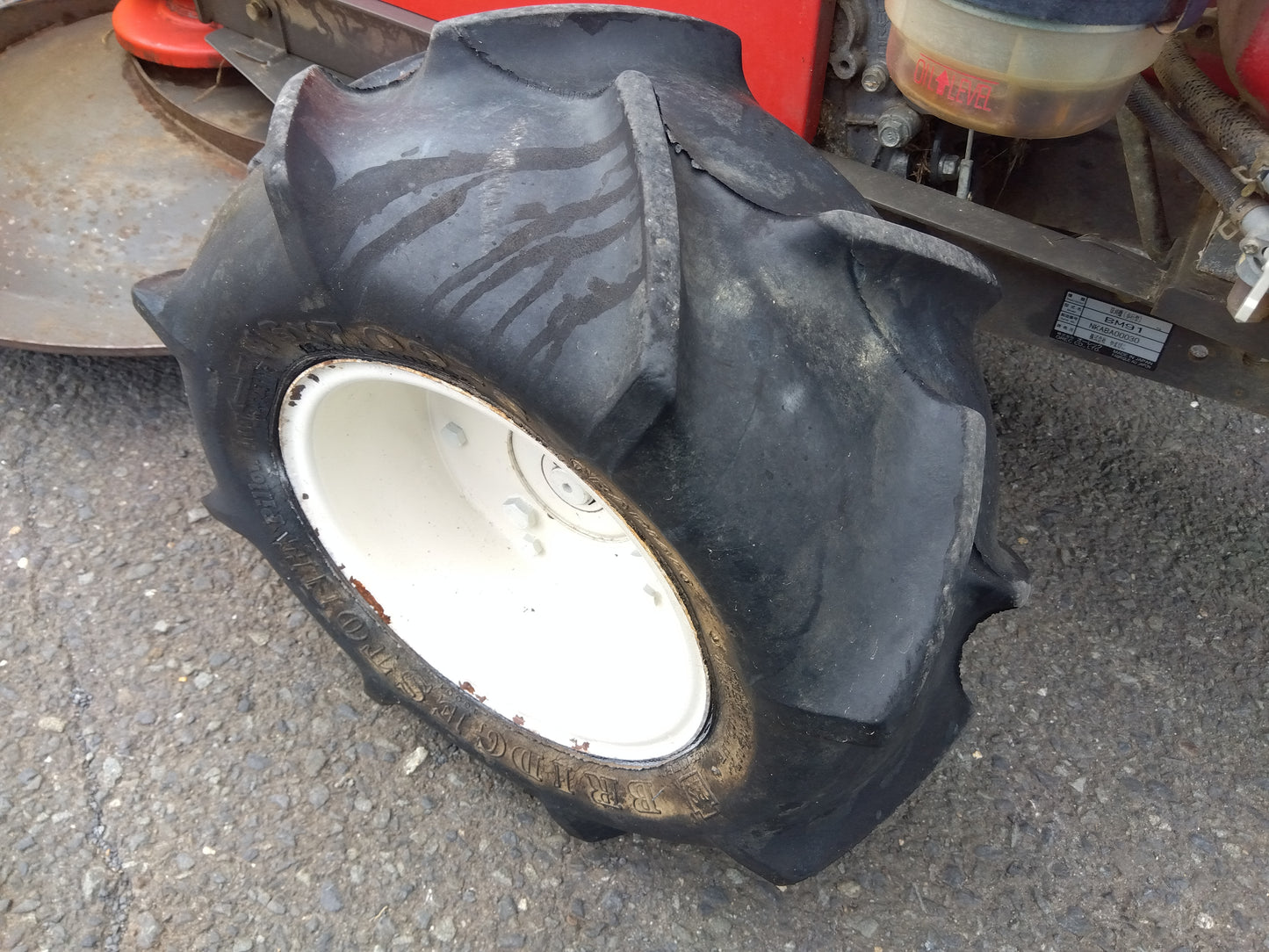 オーレック　中古　牧草モア　BM91　【2167】