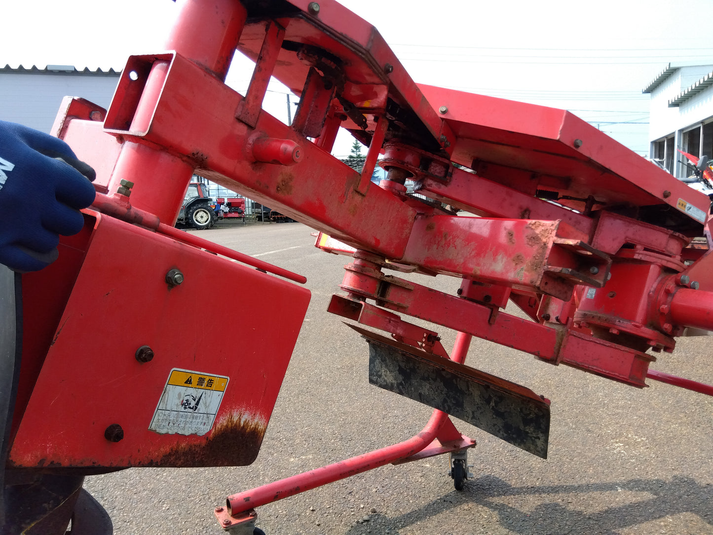 小橋 溝掘り機 RTR300※日農工標準ヒッチ【山形店9103】