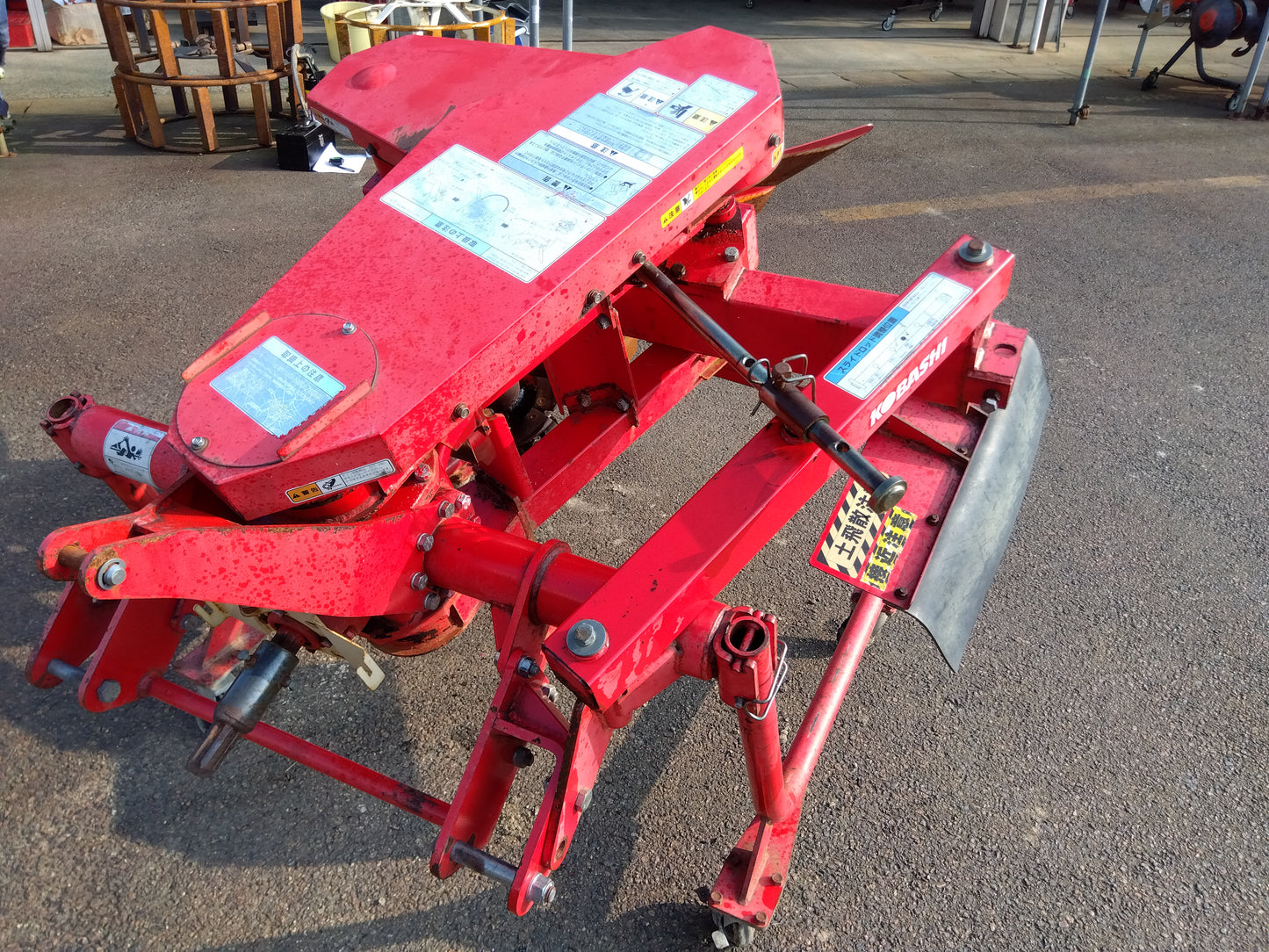 小橋 溝掘り機 RTR300※日農工標準ヒッチ【山形店9103】