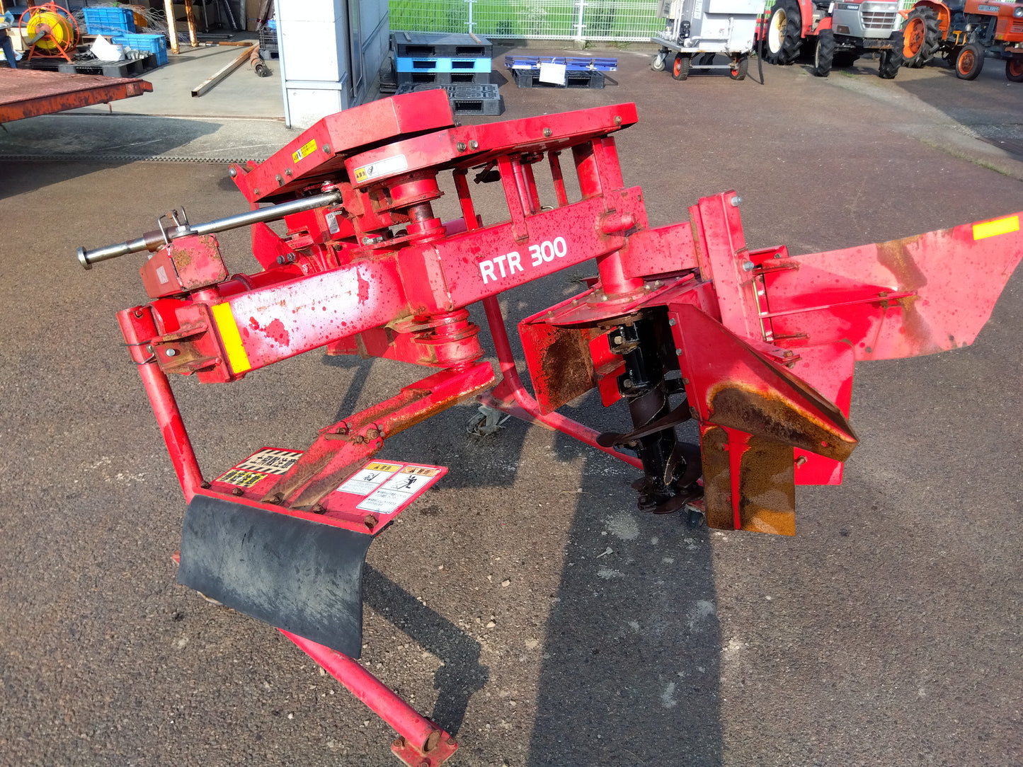 小橋 溝掘り機 RTR300※日農工標準ヒッチ【山形店9103】