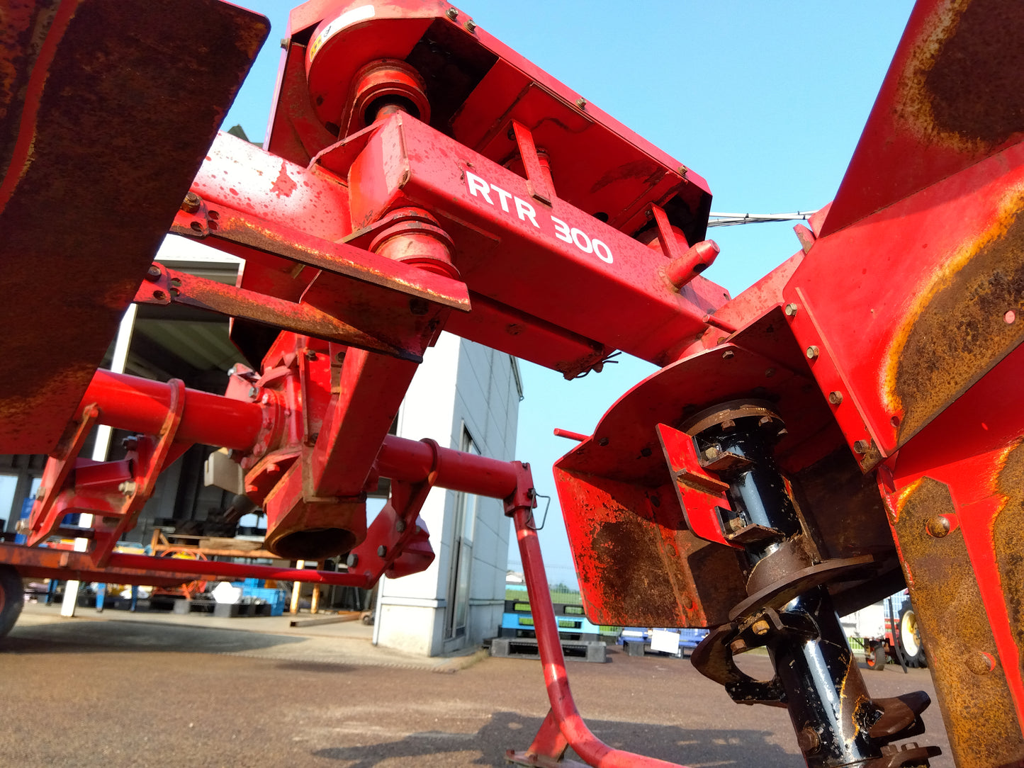 小橋 溝掘り機 RTR300※日農工標準ヒッチ【山形店9103】