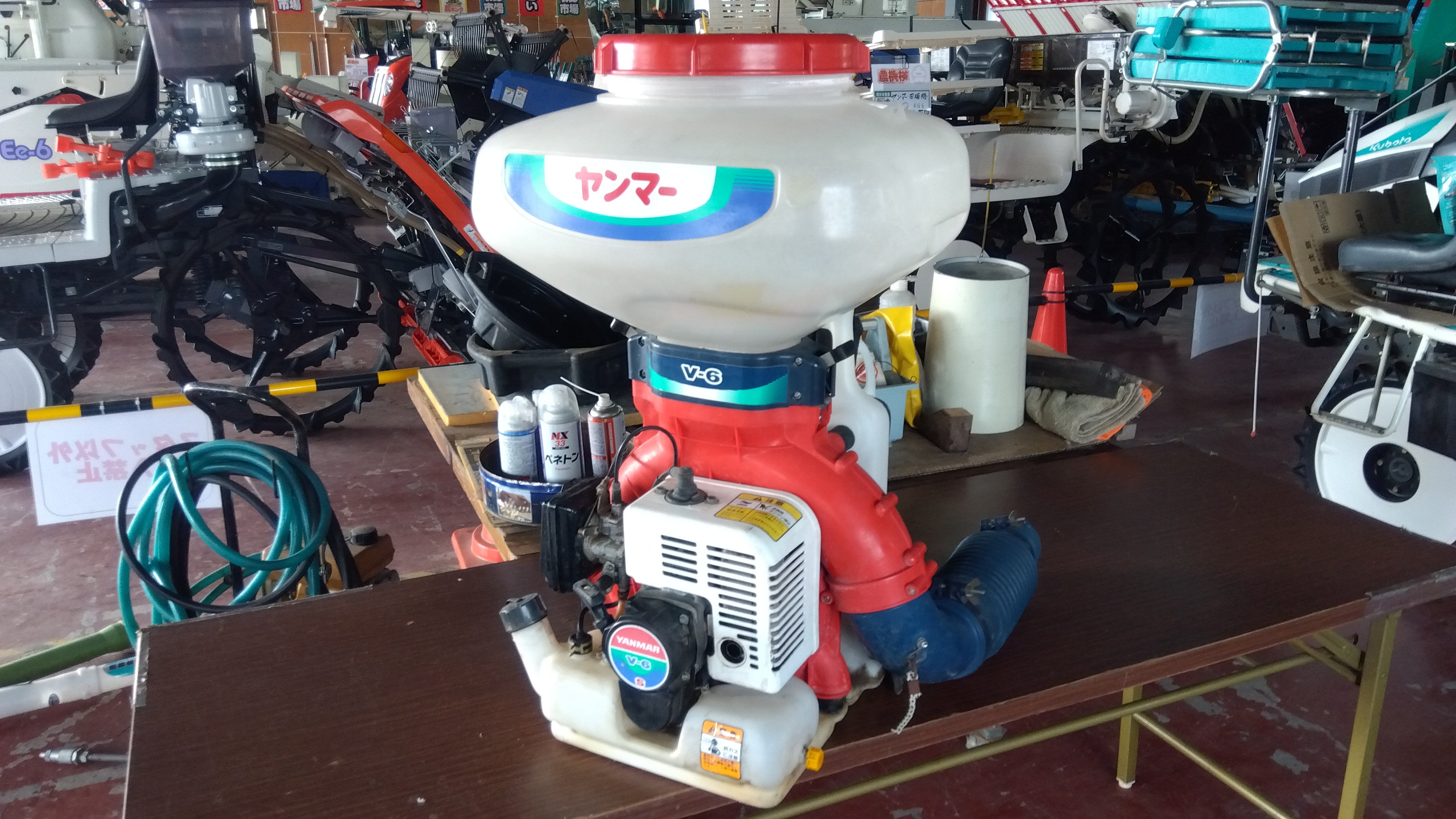 ヤンマー 中古 動力散布機 V-6S 「宮城店2170」 – 農キング