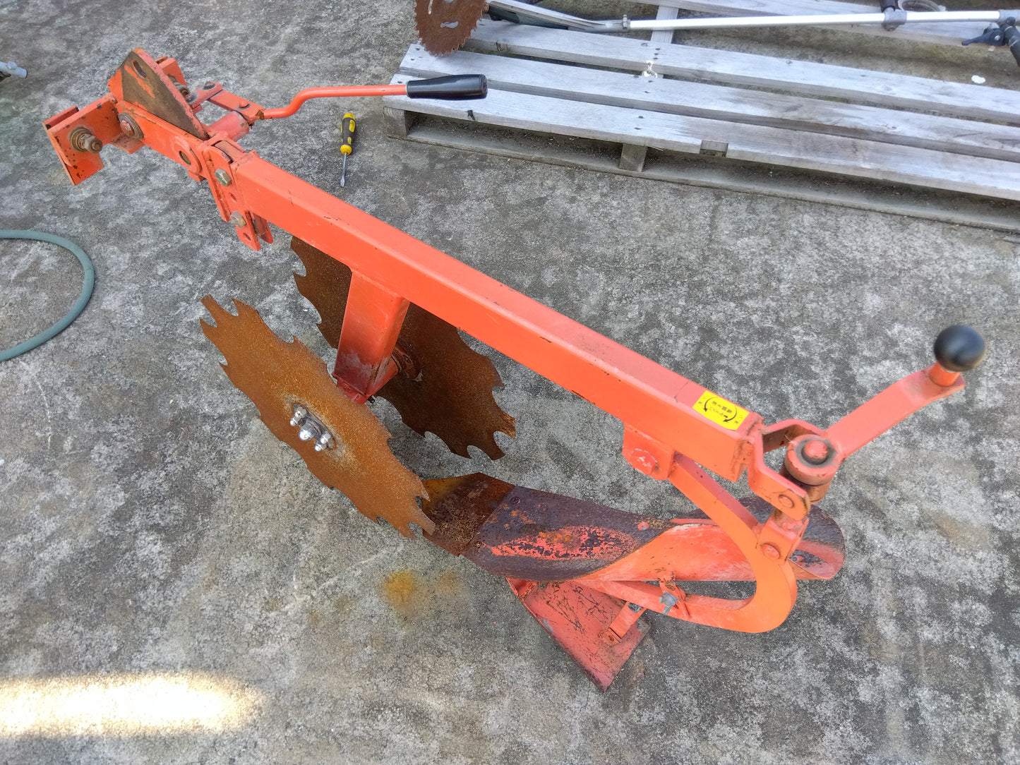 小関　明渠堀機(ミゾホール)　KM型【山形店8996】