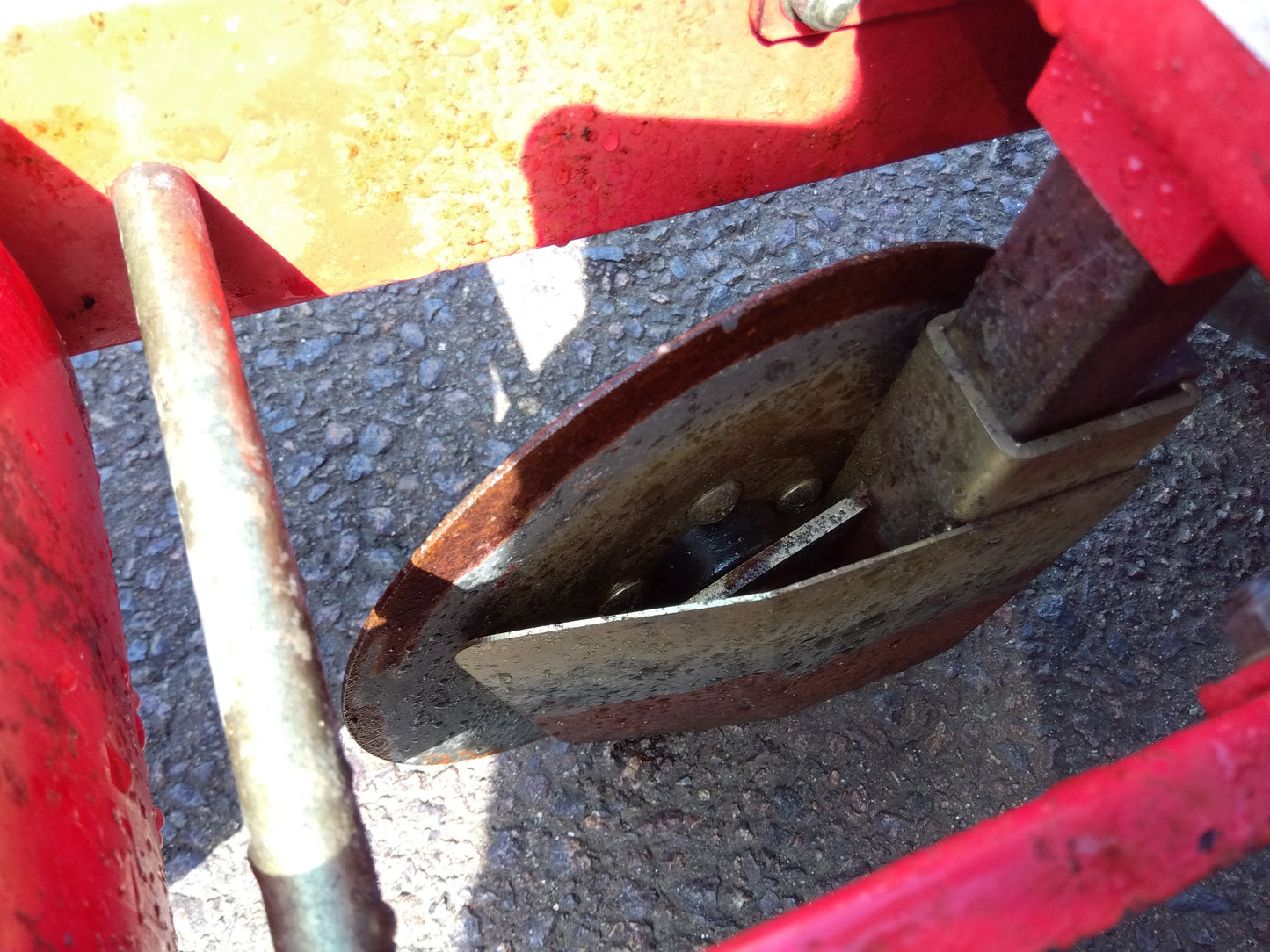 【ジャンク扱い】向井 手押し式野菜播種機 ごんべぇ HS-120【山形店8956】