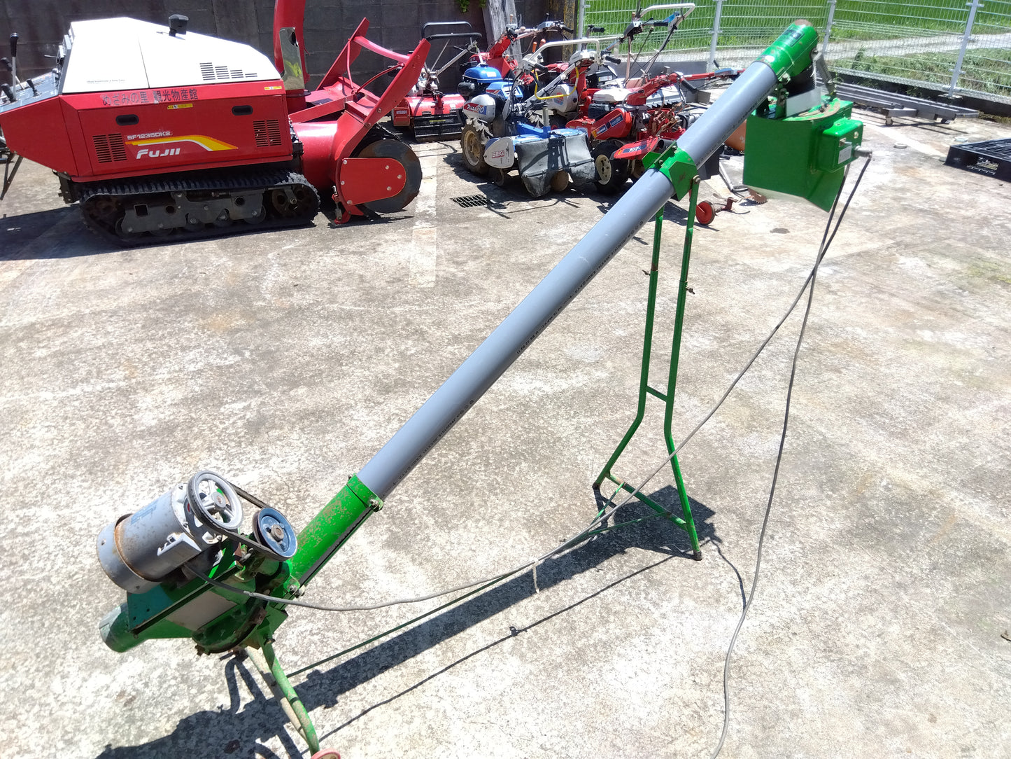 岡山 穀物搬送機 CM8A【山形店9106】