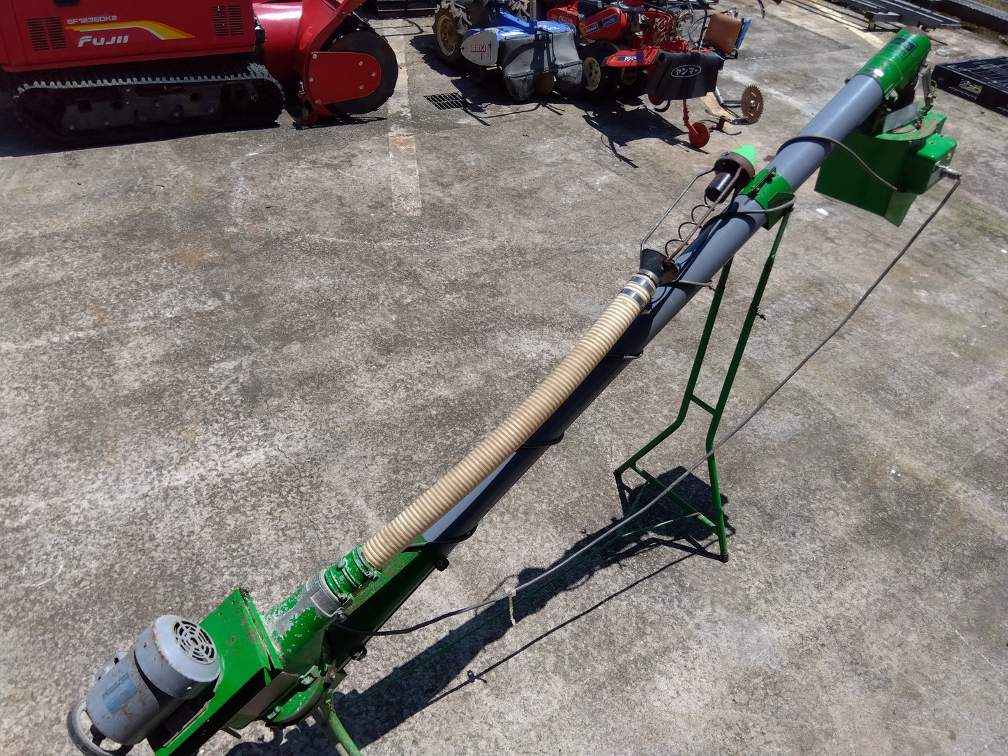 岡山 穀物搬送機 CM8A【山形店9106】