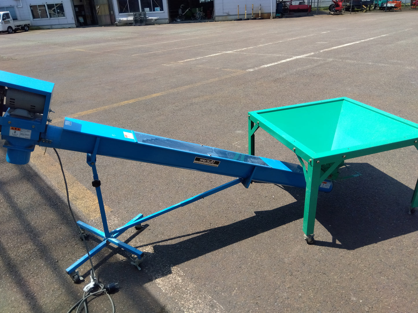 ホクエツ　穀物搬送機　ラセコンU【9173】