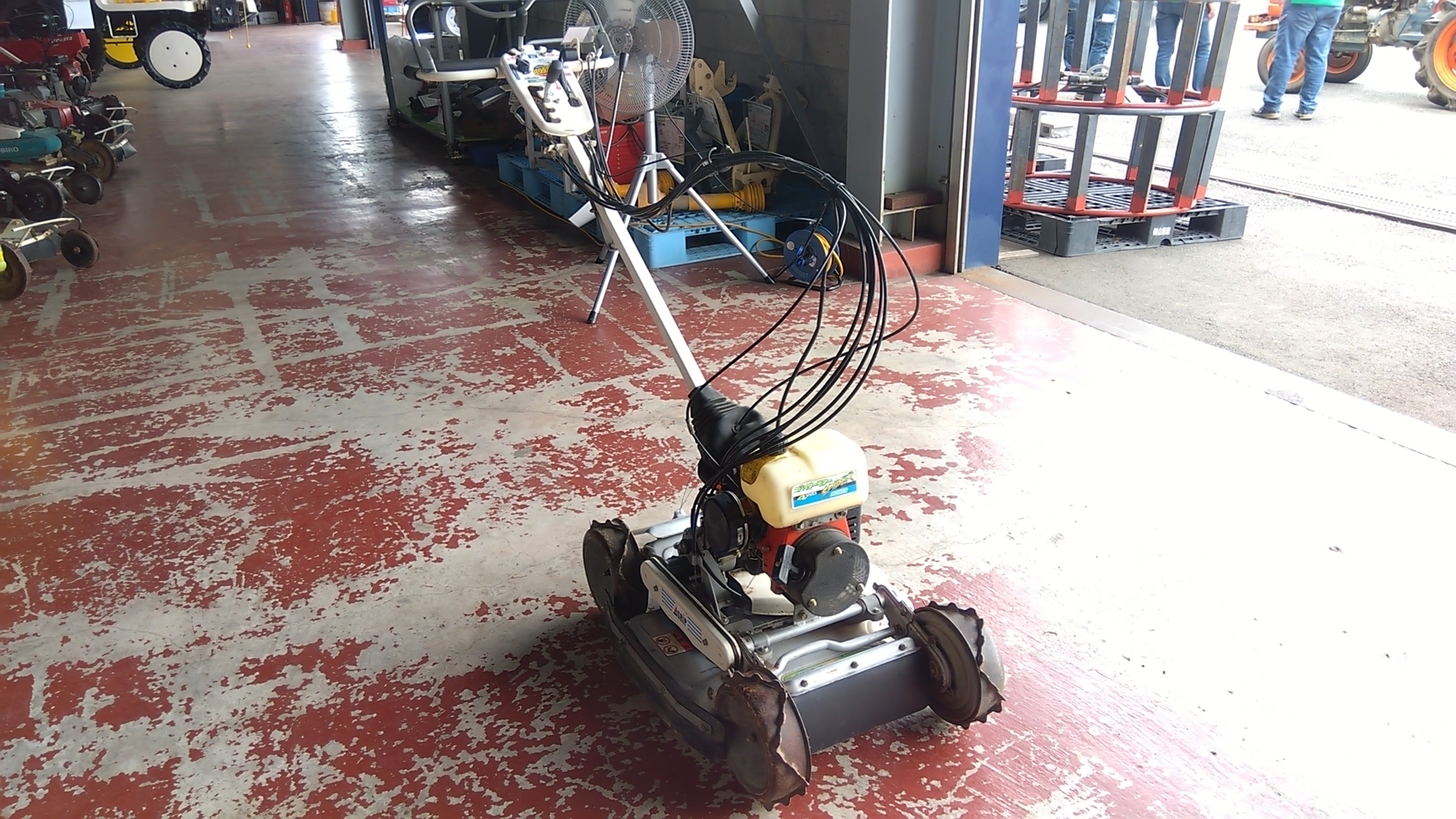 【福岡県みやま市】オーレック スパイダーモア SP850B　作業幅約500mm ジャンク・部品取り】 オーレック 中古 スパイダーモア SP850B 「宮城