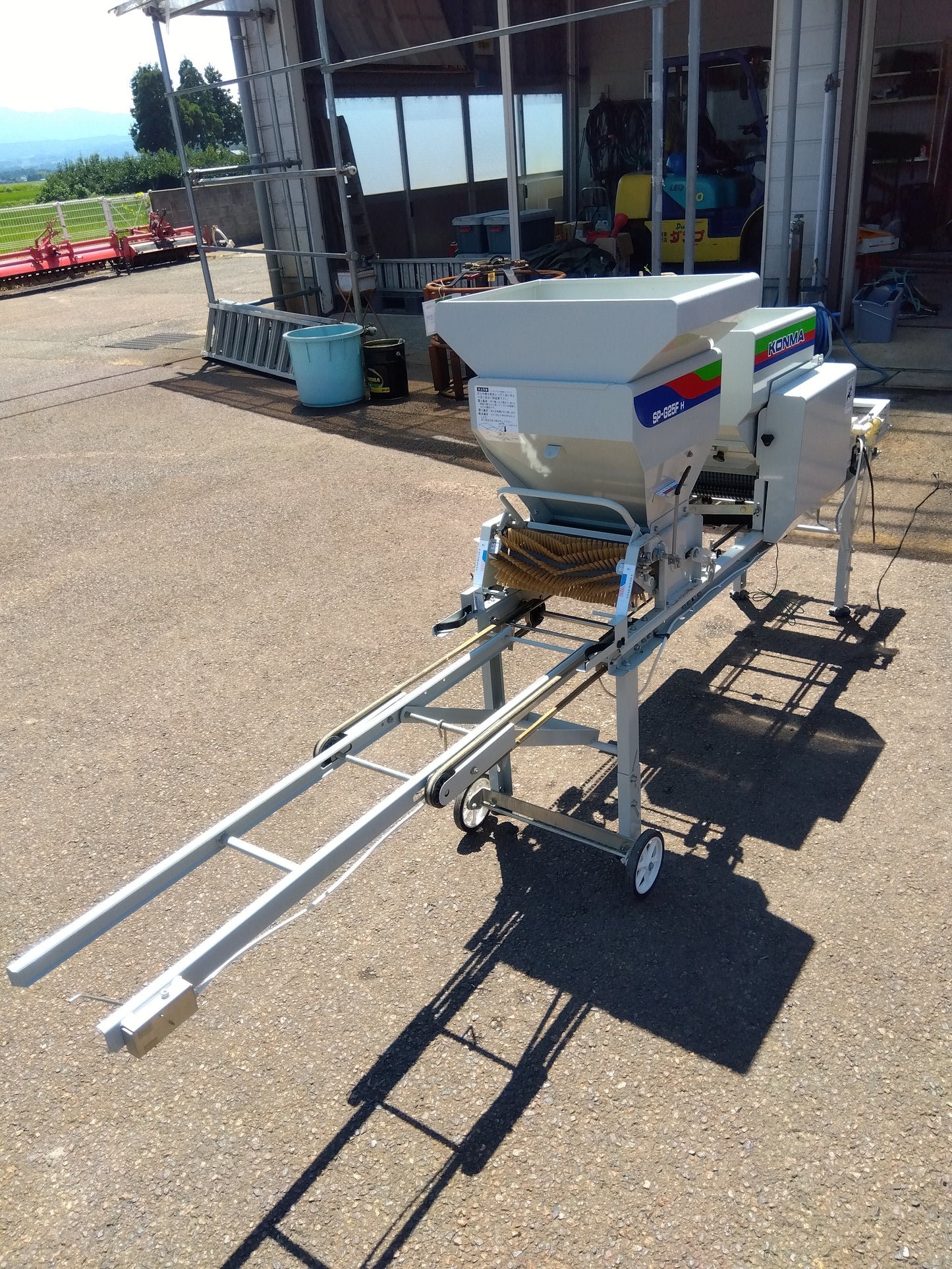 コンマ製作所 中古 整列播種機 SP-G25FH 【山形店 9188】