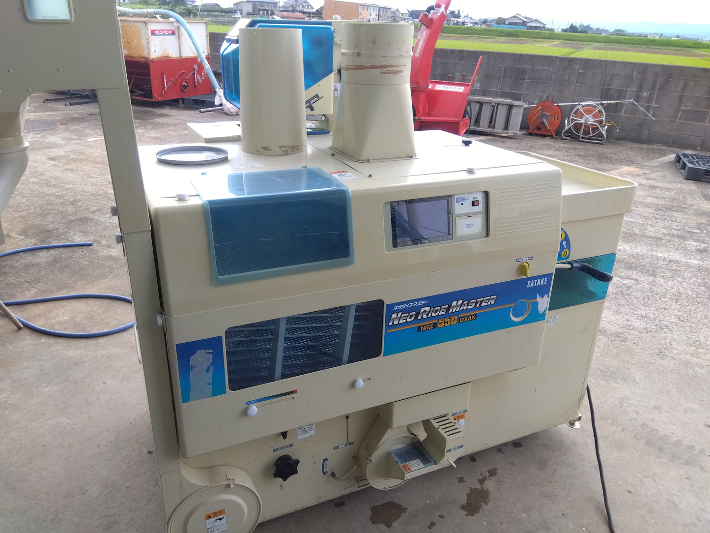 サタケ　籾摺機　NRZ550GXAK(ジャンク品)【9219】