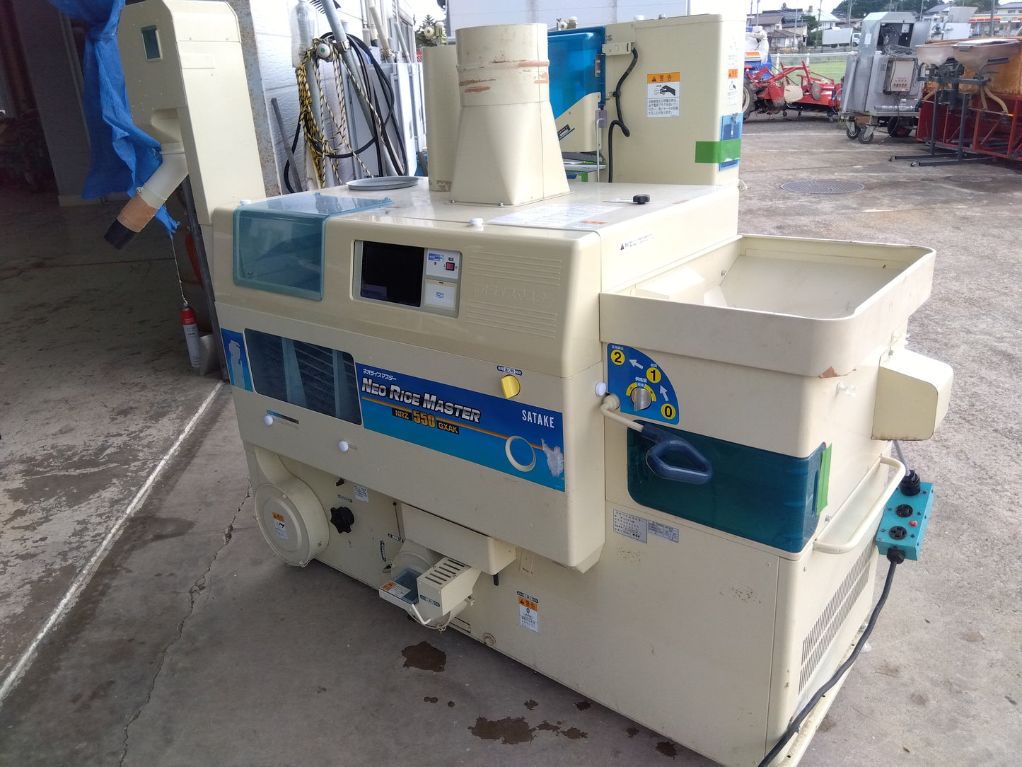 サタケ　籾摺機　NRZ550GXAK(ジャンク品)【9219】